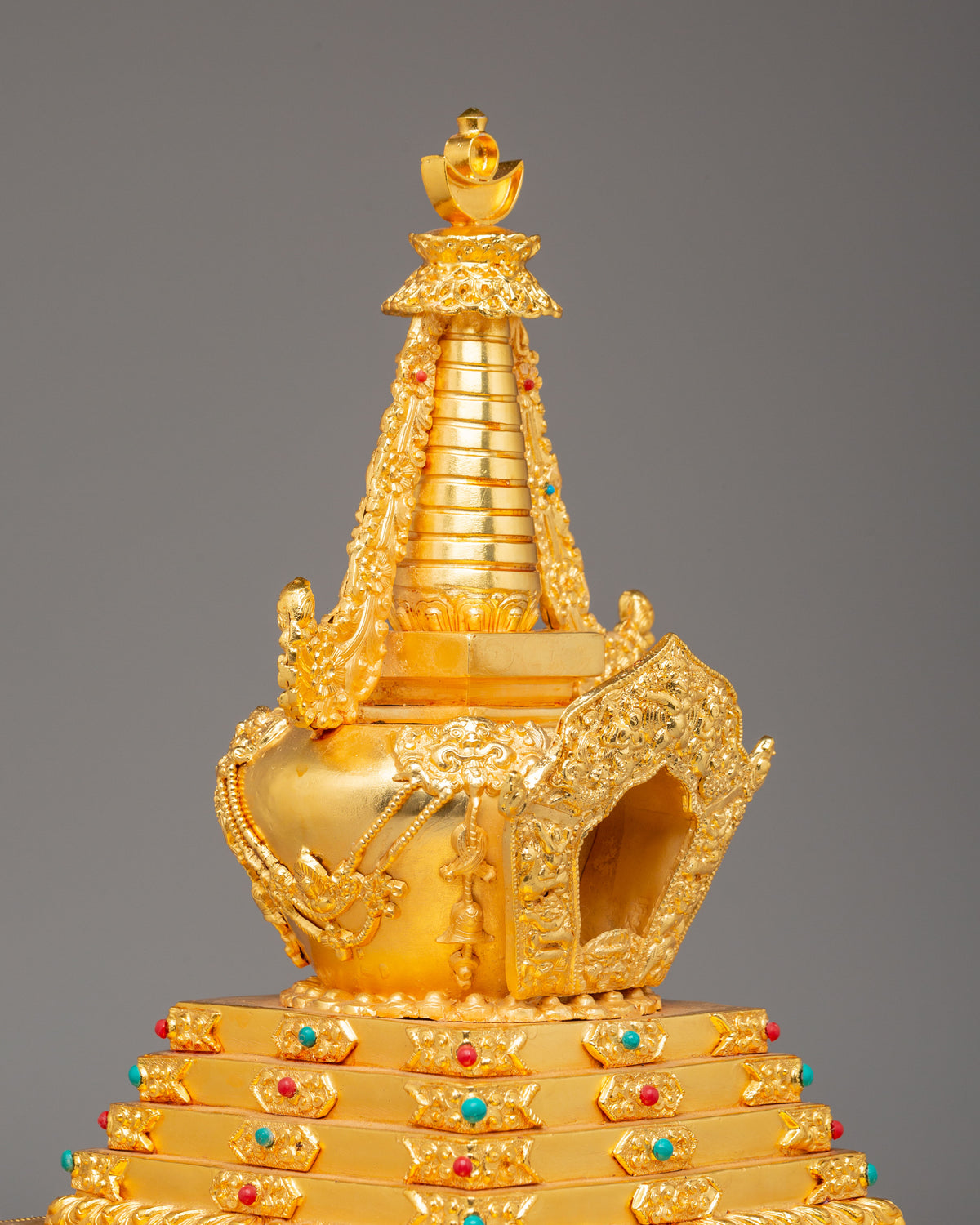 Buddhist Relic Enlightenment Stupa | Sacred Symbol of Awakening