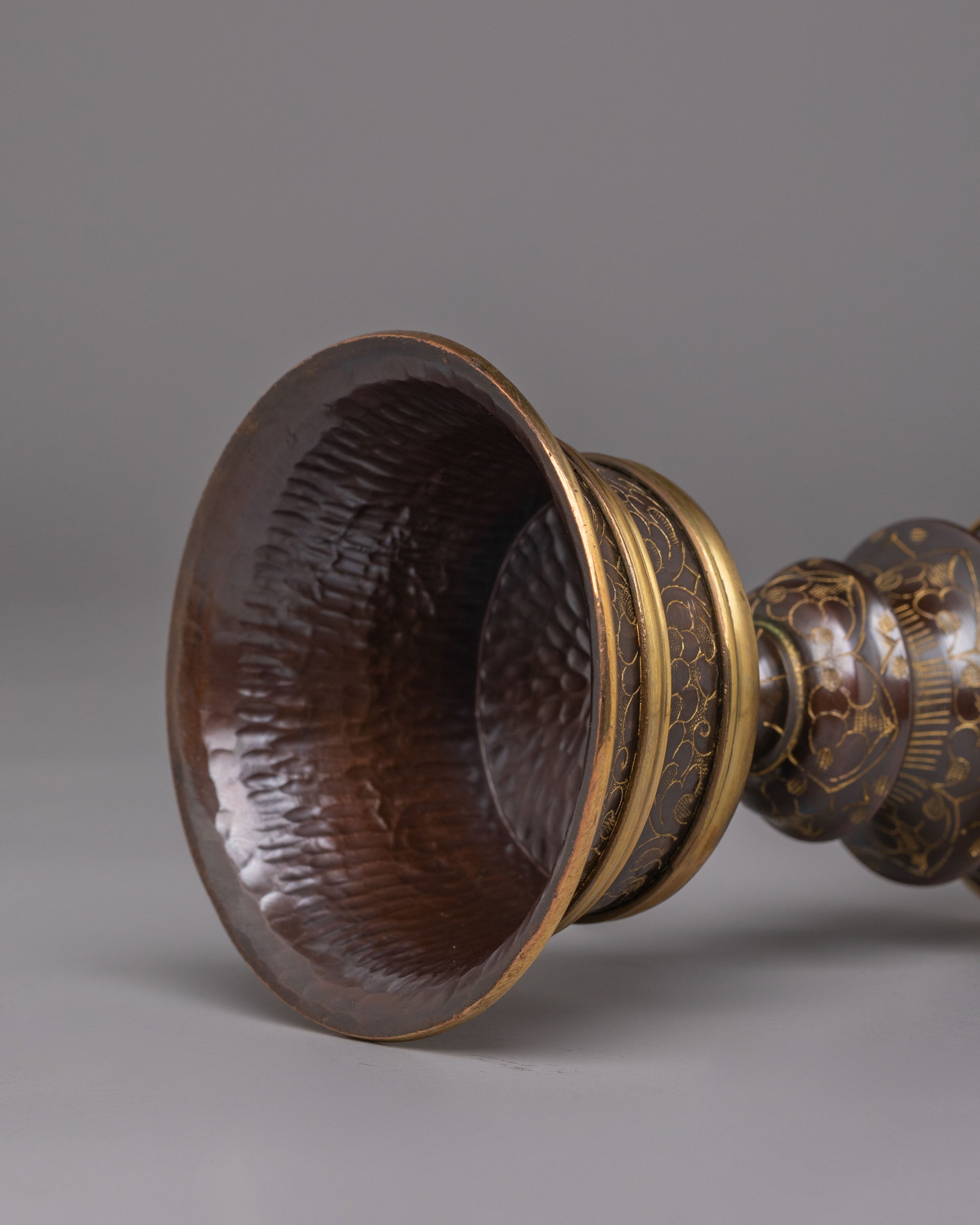 Tibetan Prayer Butter Lamp | Offering Light for Spiritual Practice