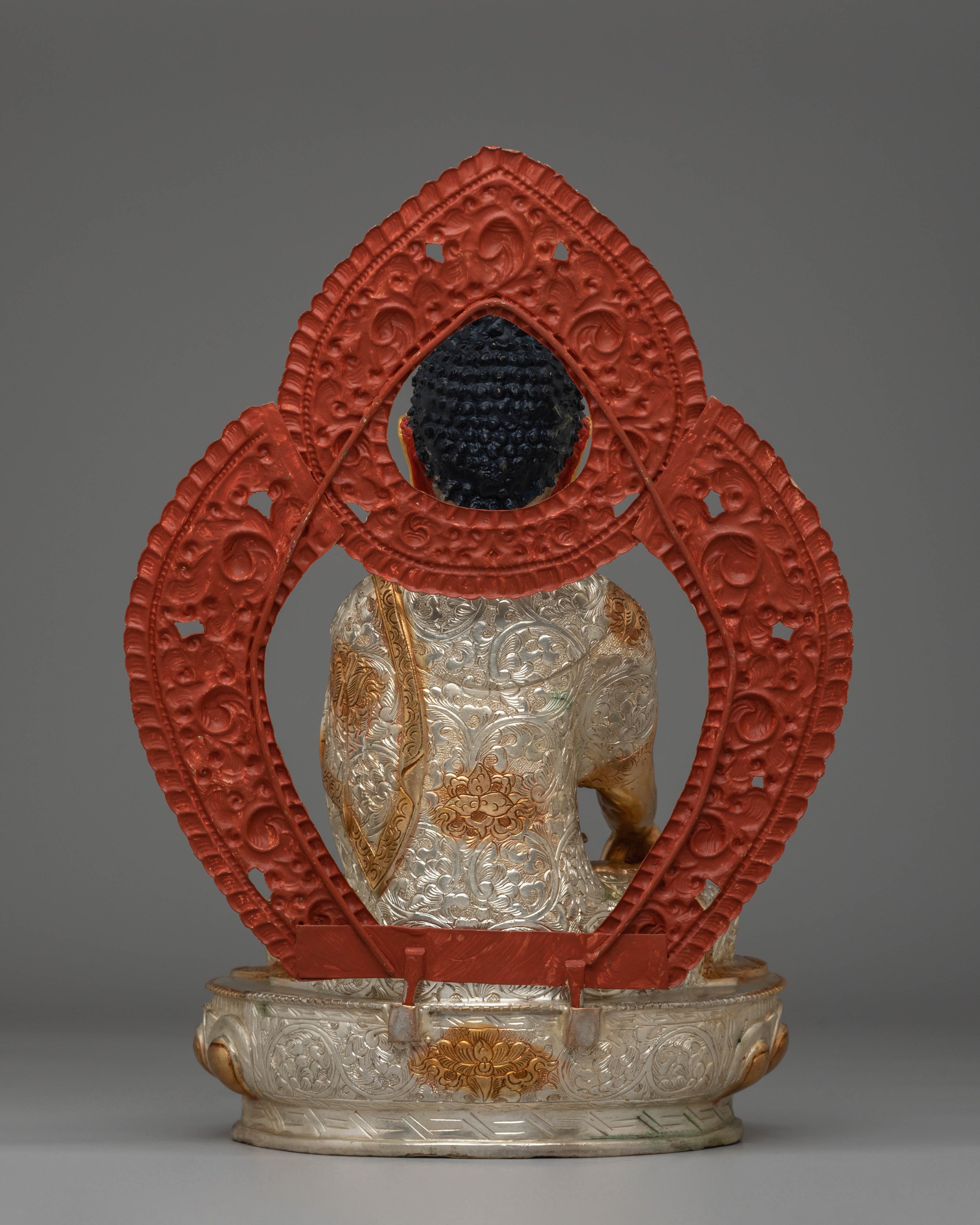Handmade Golden Mitrugpa Statue | Immovable Buddha