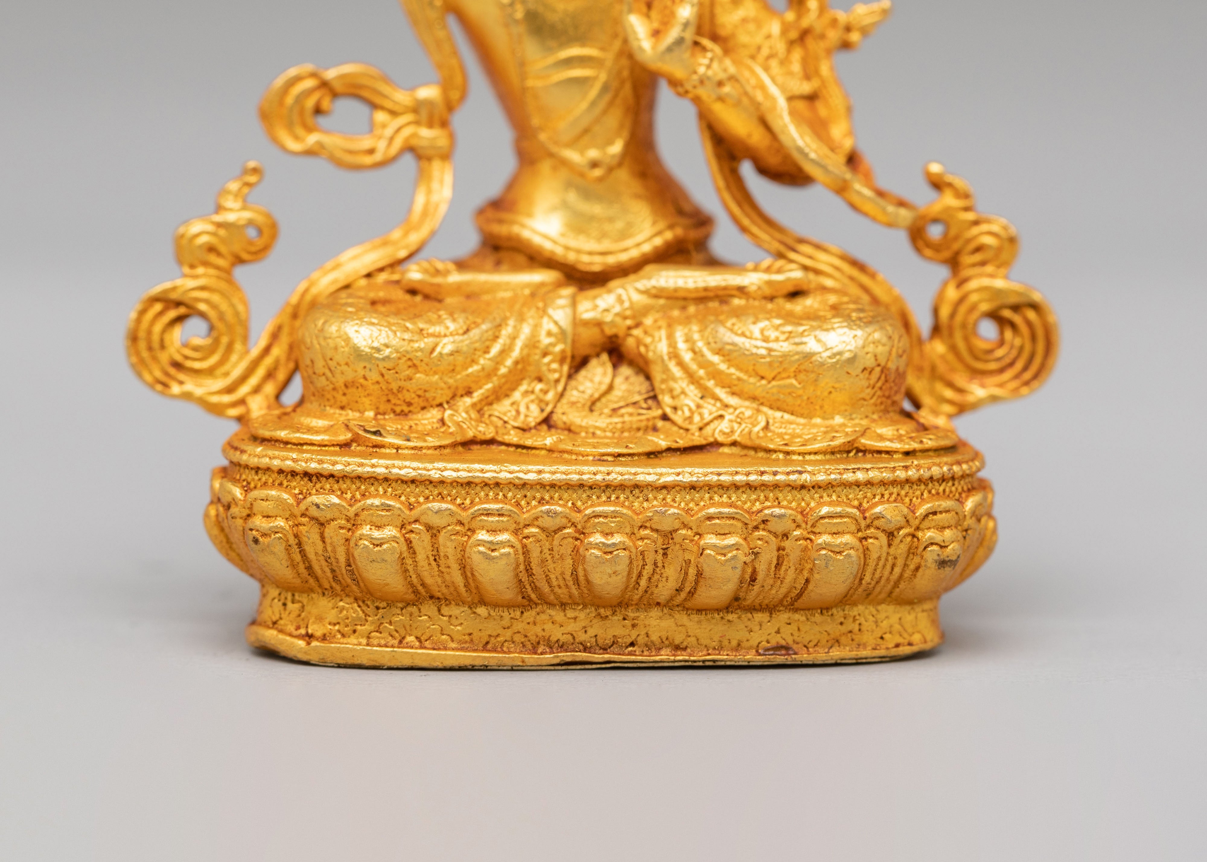 Tibetan Wisdom Manjushri Sculpture | Machine Made Statue