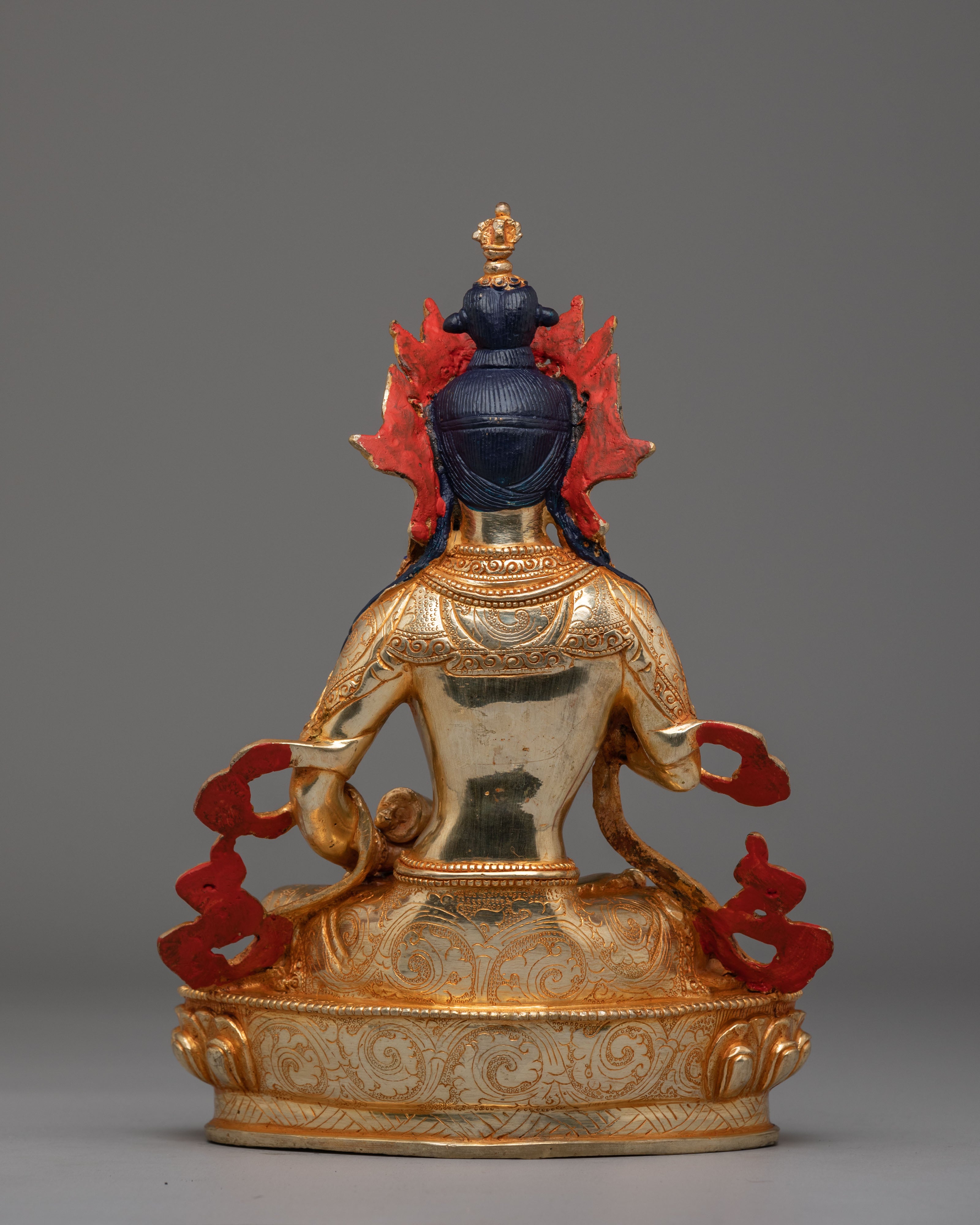 Traditional Vajrasattva Altar Sculpture | Purification Buddha Statue