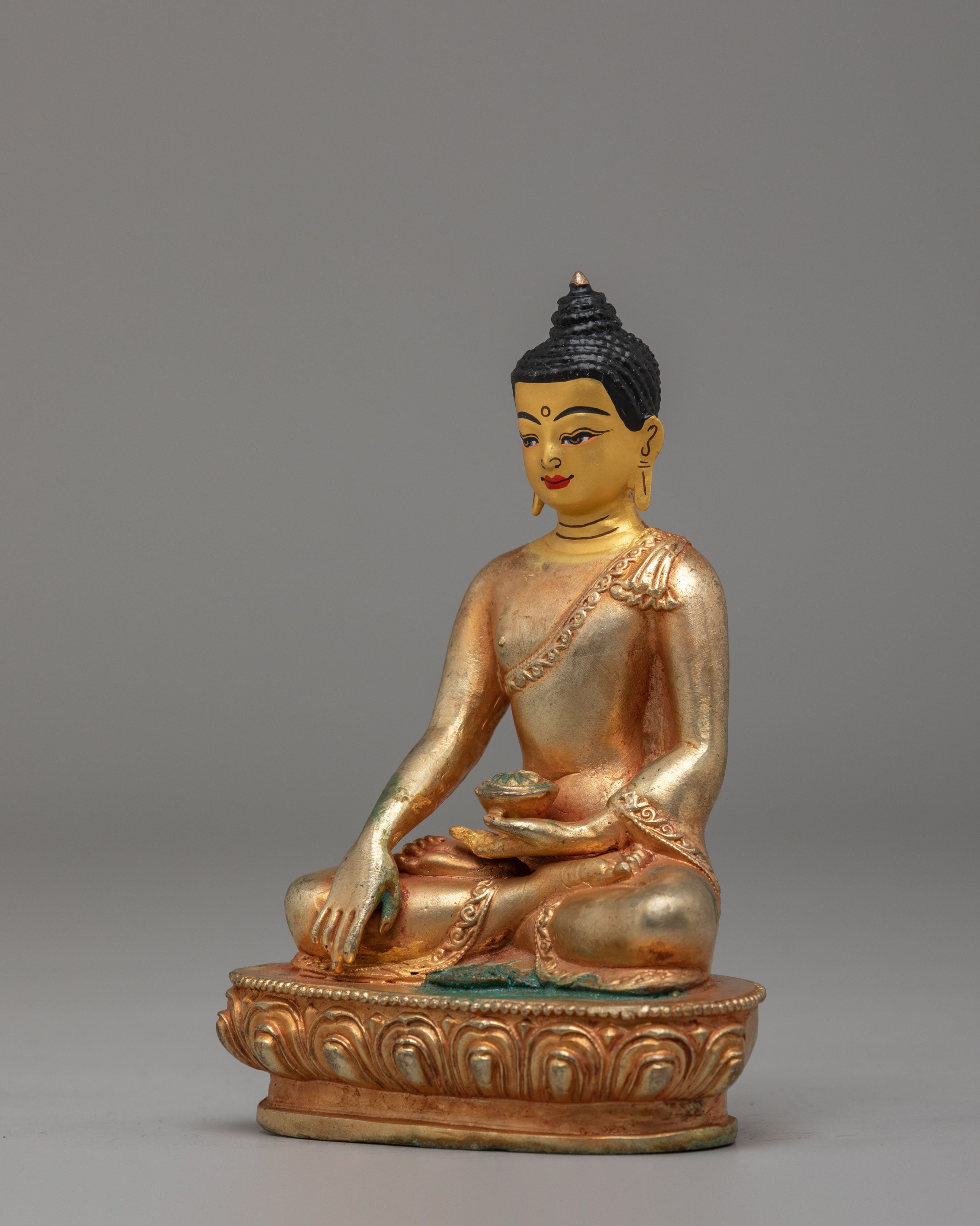 Handcrafted Shakyamuni Buddha Sculpture for Peace | Spiritual Decor