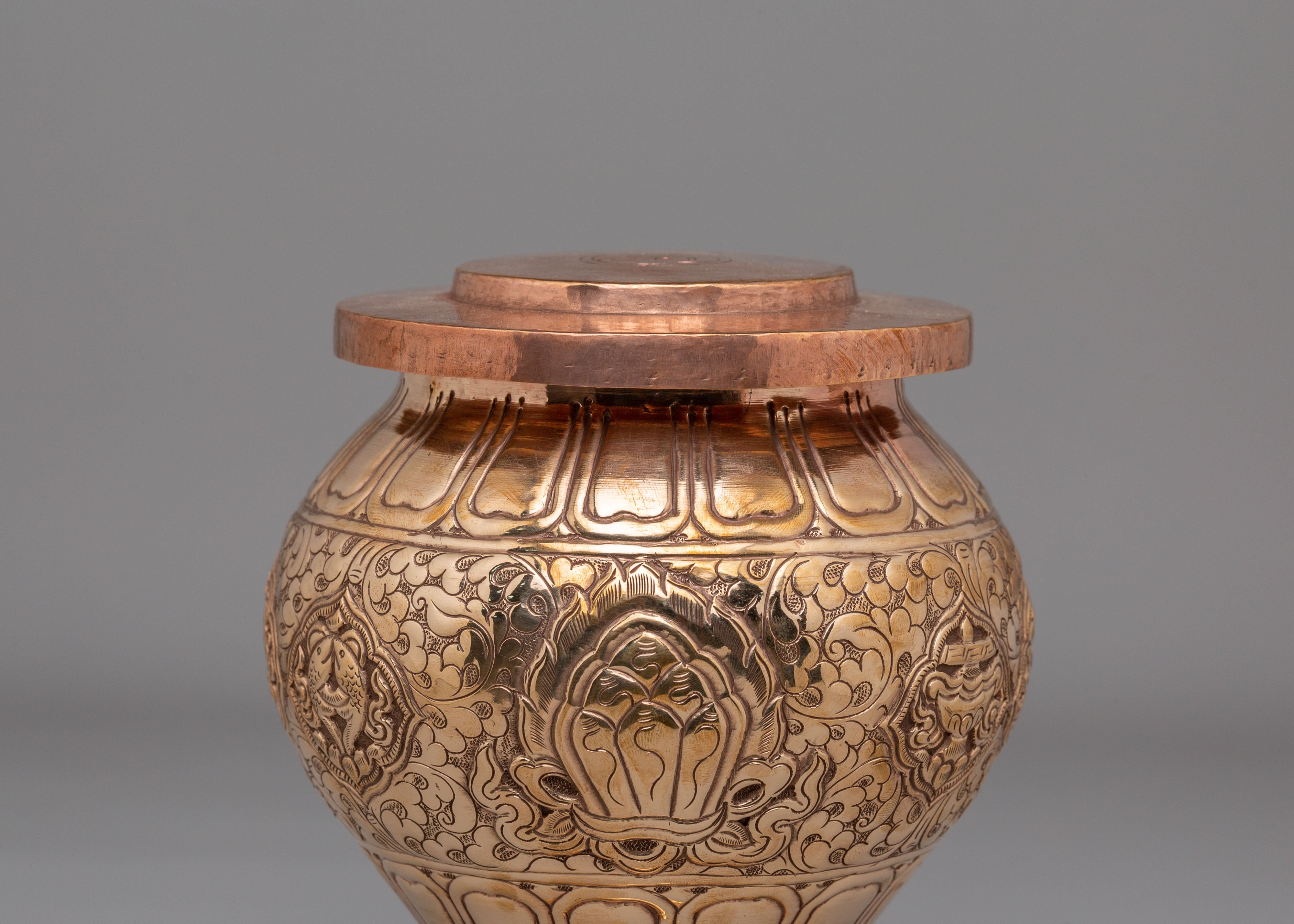 Himalayan Ritual Kalash | Auspicious Buddhist Offering Vessel
