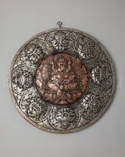 Handcrafted Red Dzambhala Wall Hanging | A Symbol of Prosperity