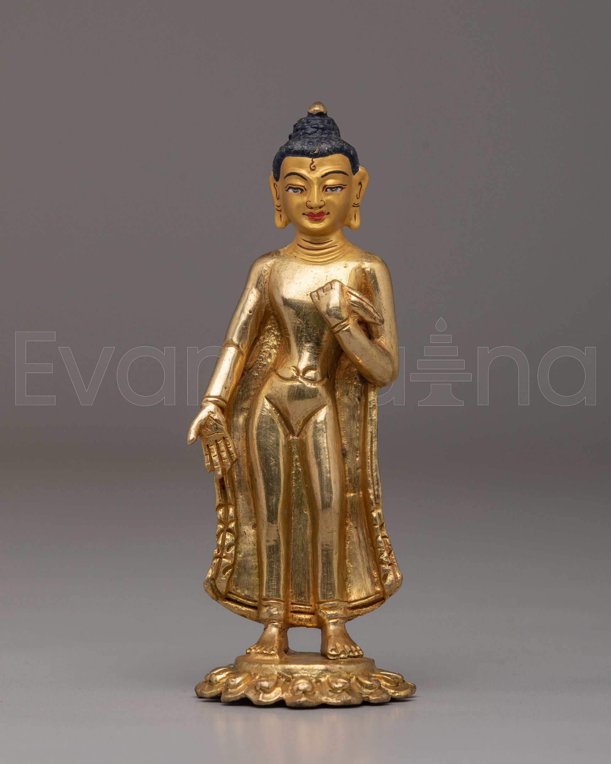 Handmade Dipankara Buddha Golden Statue