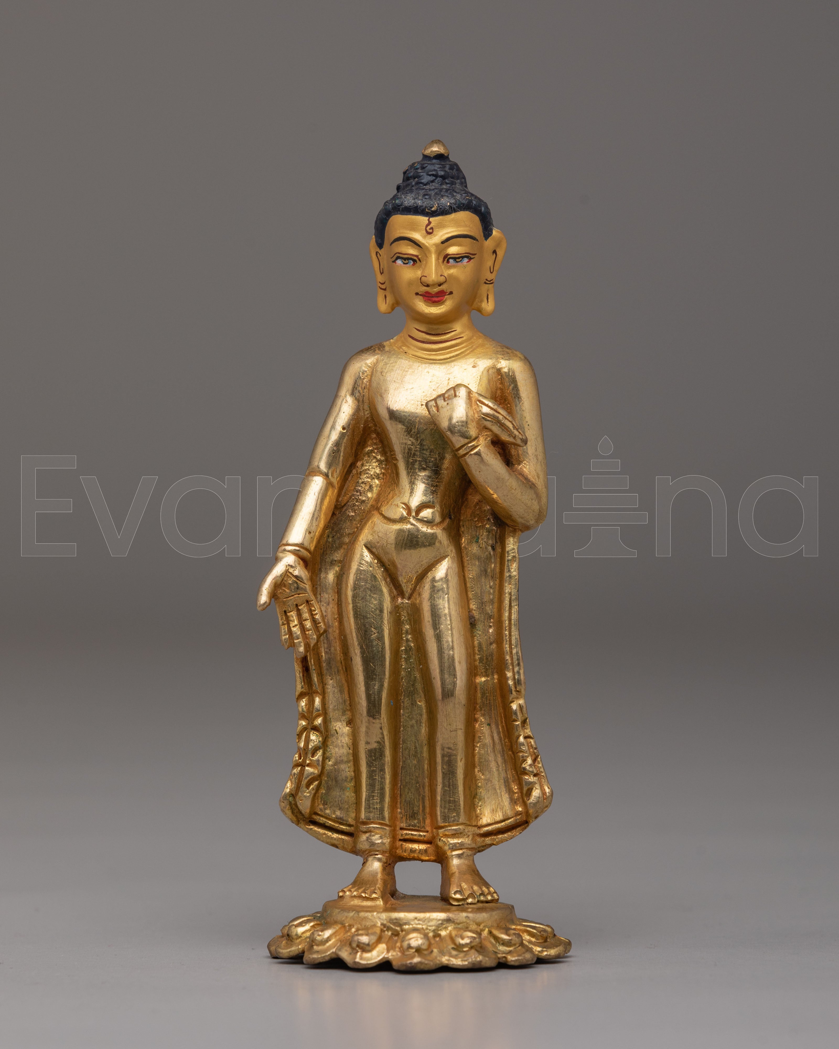 Handmade Dipankara Buddha Golden Statue