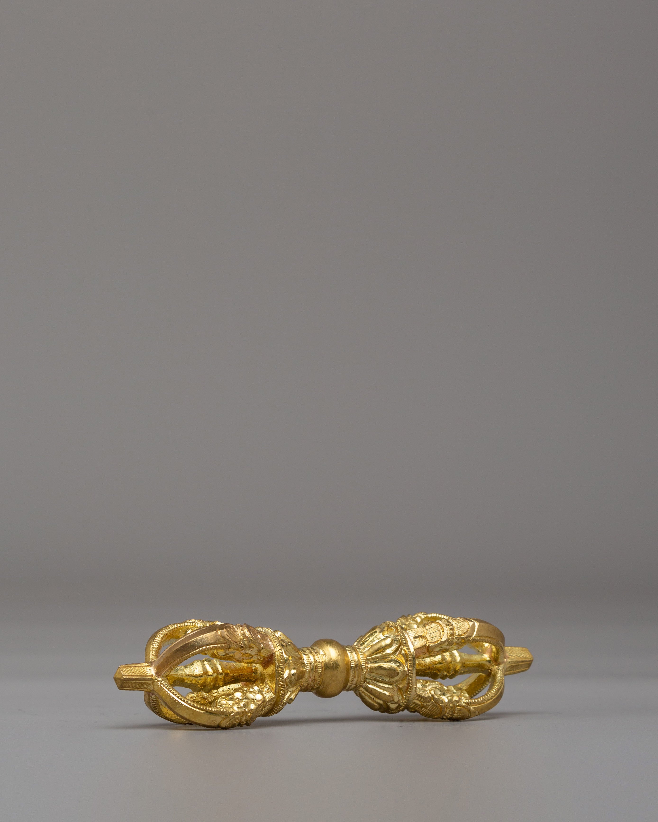Tibetan Vajra and Bell Ritual Set | Handcrafted Buddhist Ceremonial Tools