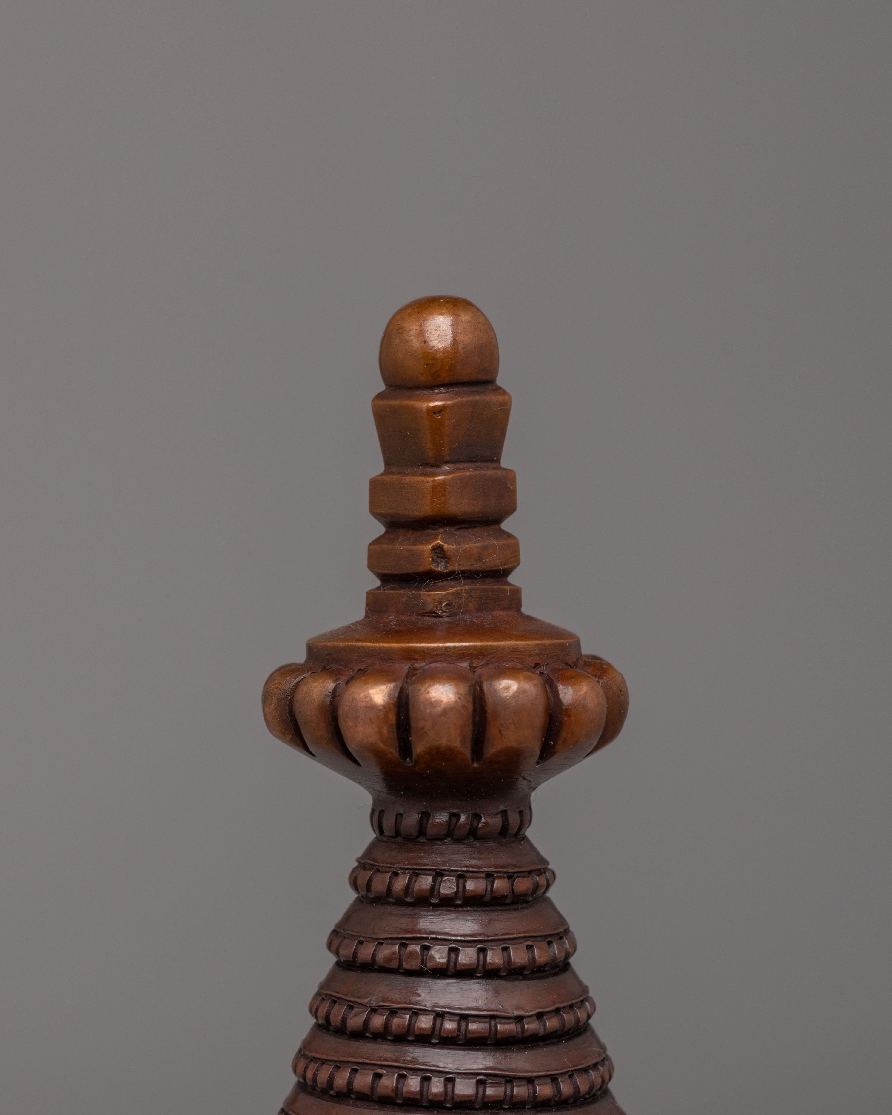 Handcrafted Parinirvana Stupa | Symbol of Enlightenment