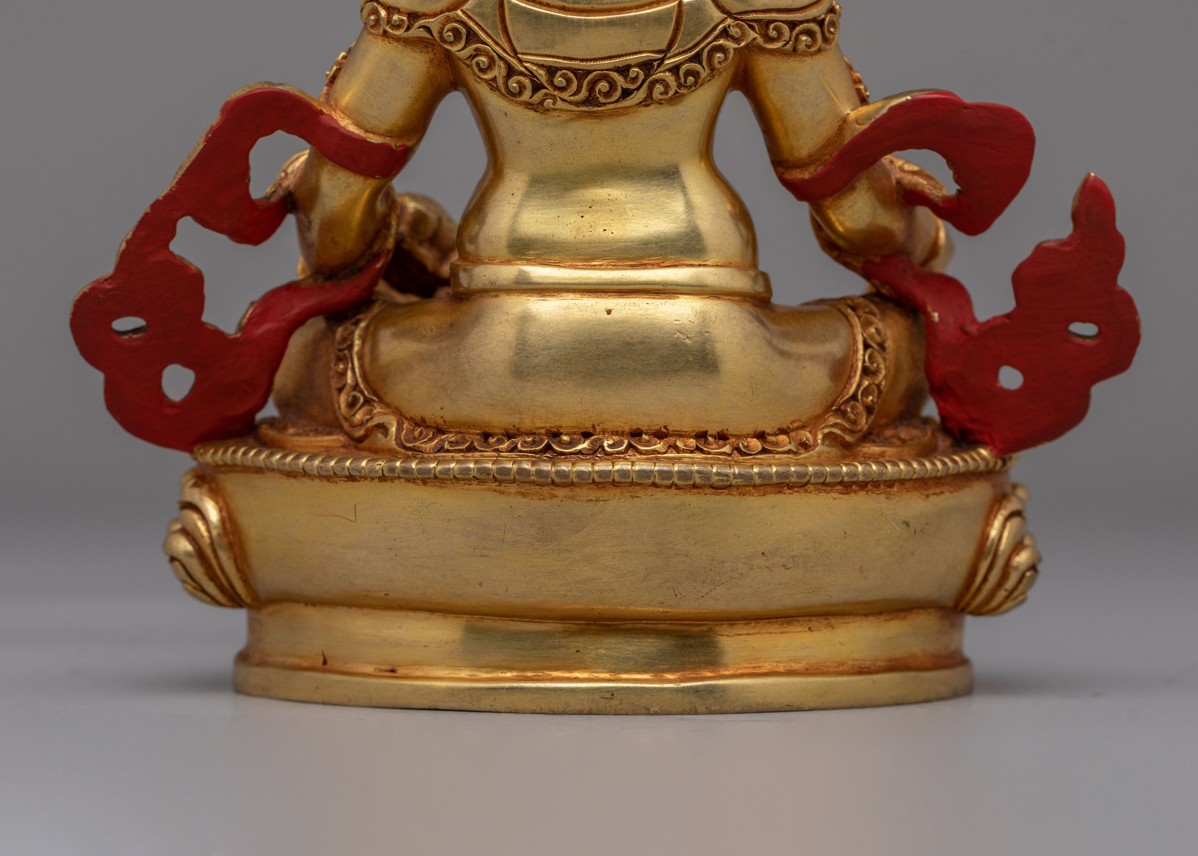 Himalayan Dzambhala Deity Statue | Tibetan God of Wealth & Prosperity