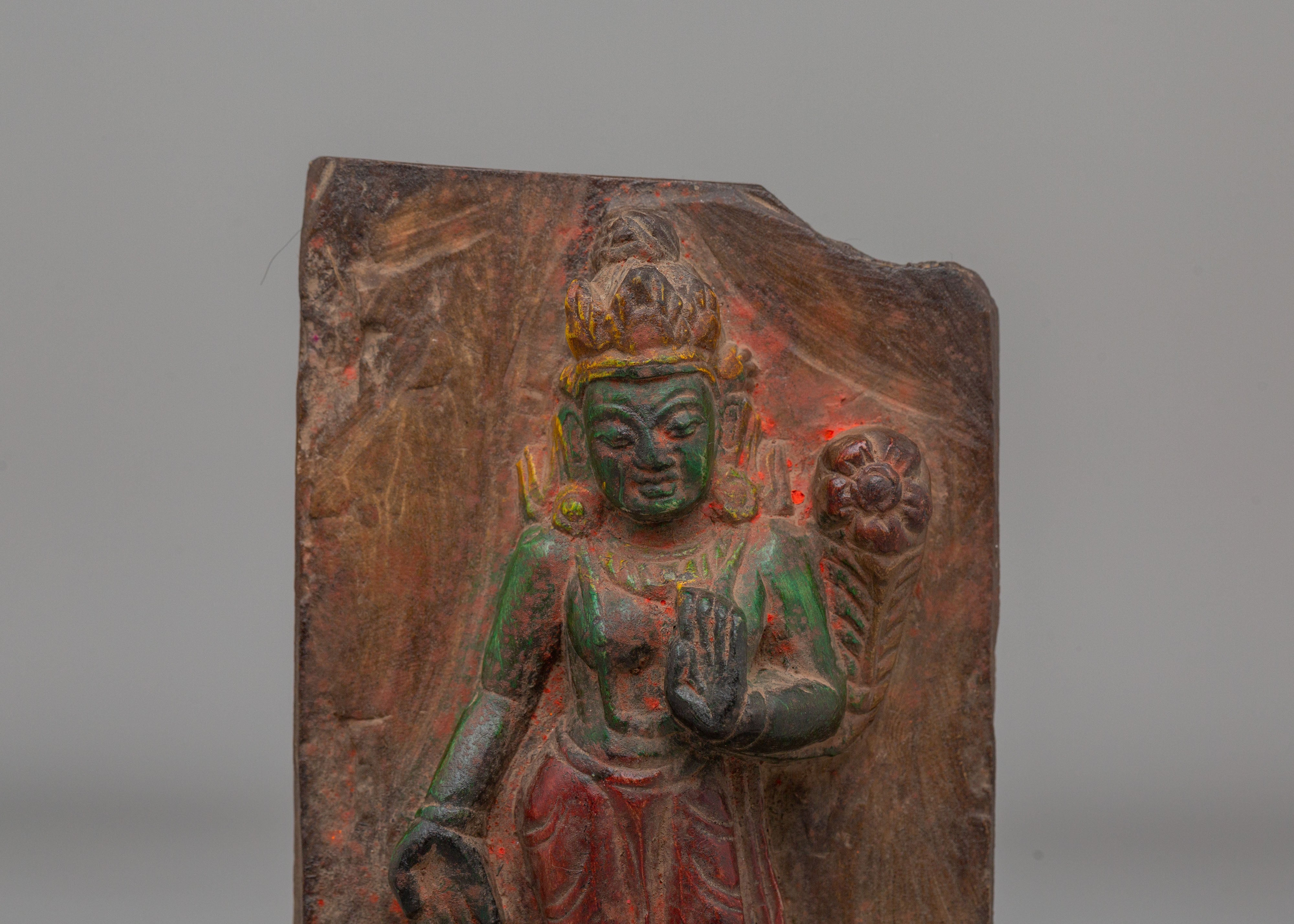 Standing Tara Deity Sculpture | Goddess of Compassion
