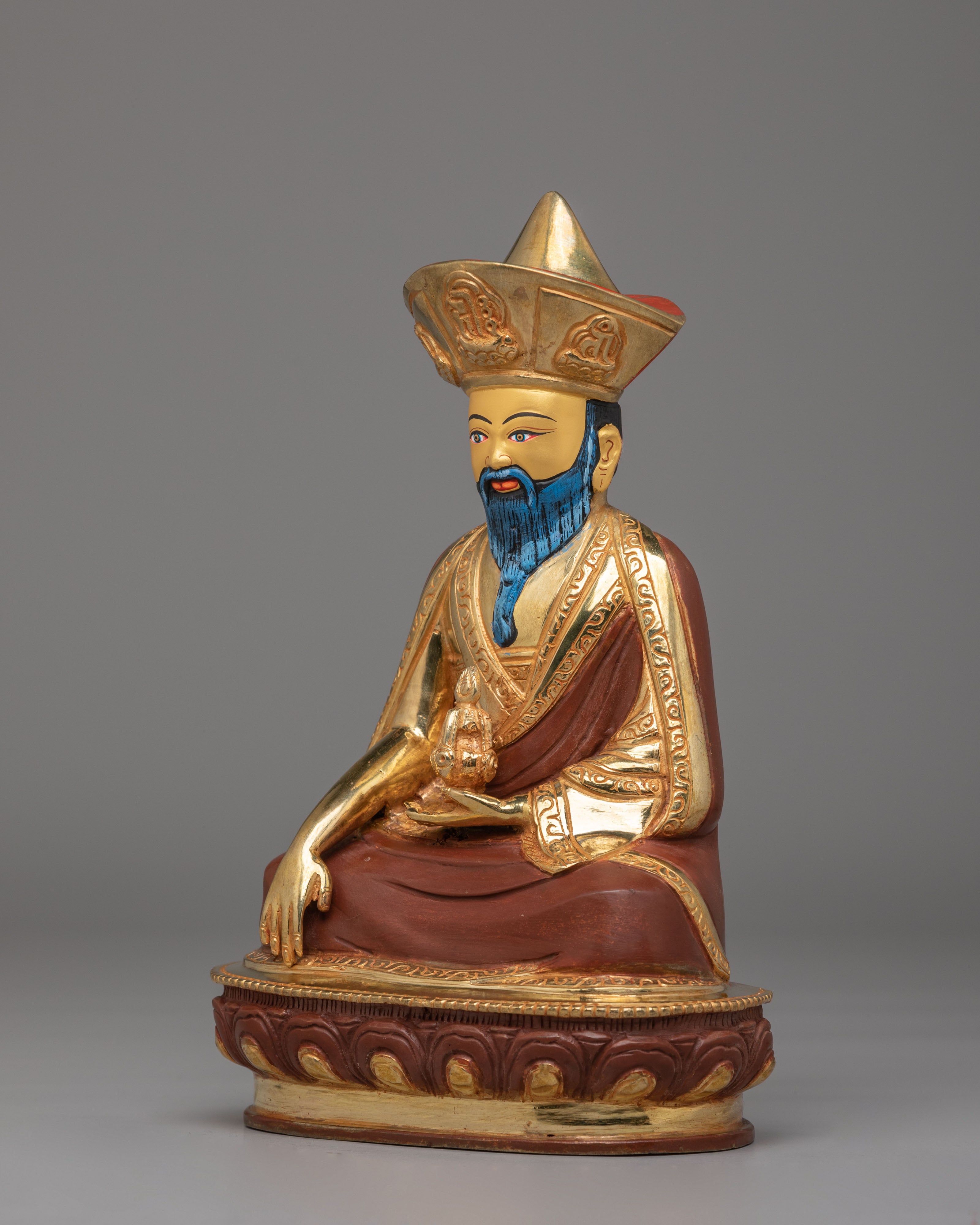 Spiritual Guru Shapdum Altar Statue | A Beacon of Wisdom and Guidance