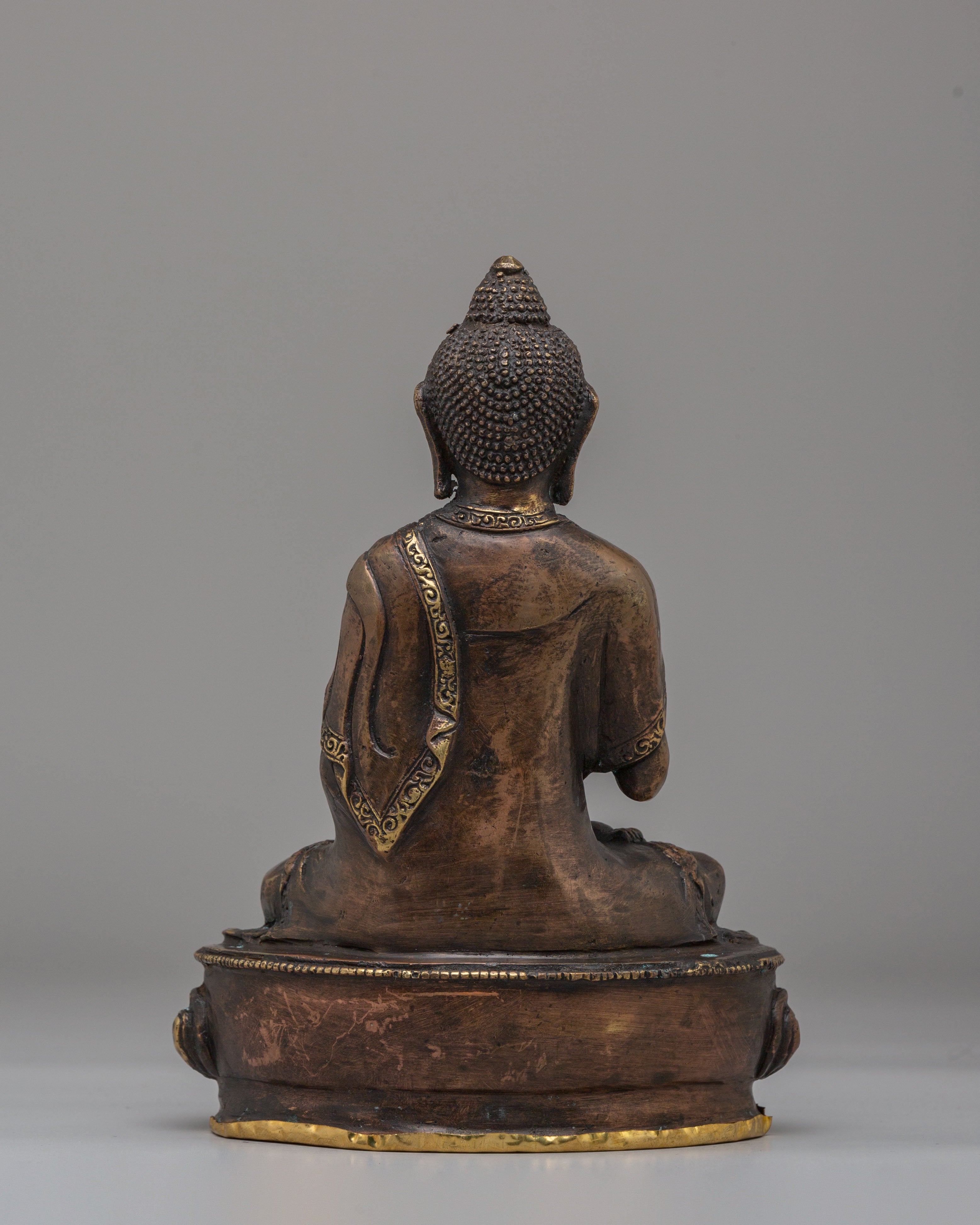 Amogasiddhi Meditation Deity Statue | Himalayan Buddhist Art