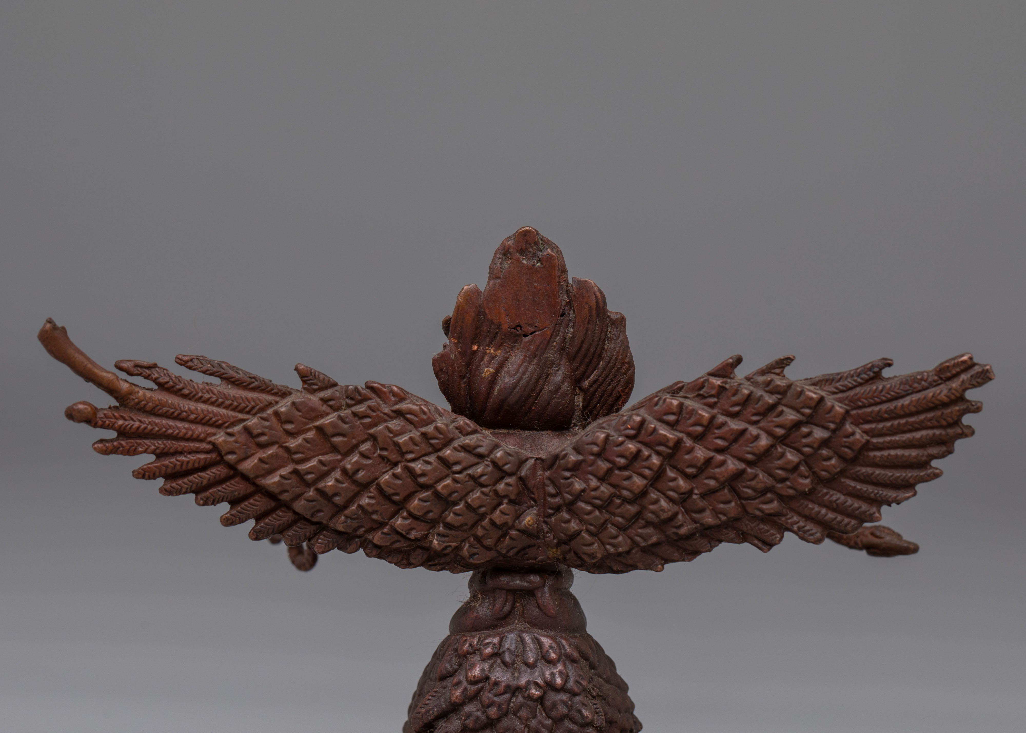 Tibetan Sacred Garuda Statue | Mythical Bird Deity of Wisdom and Protection