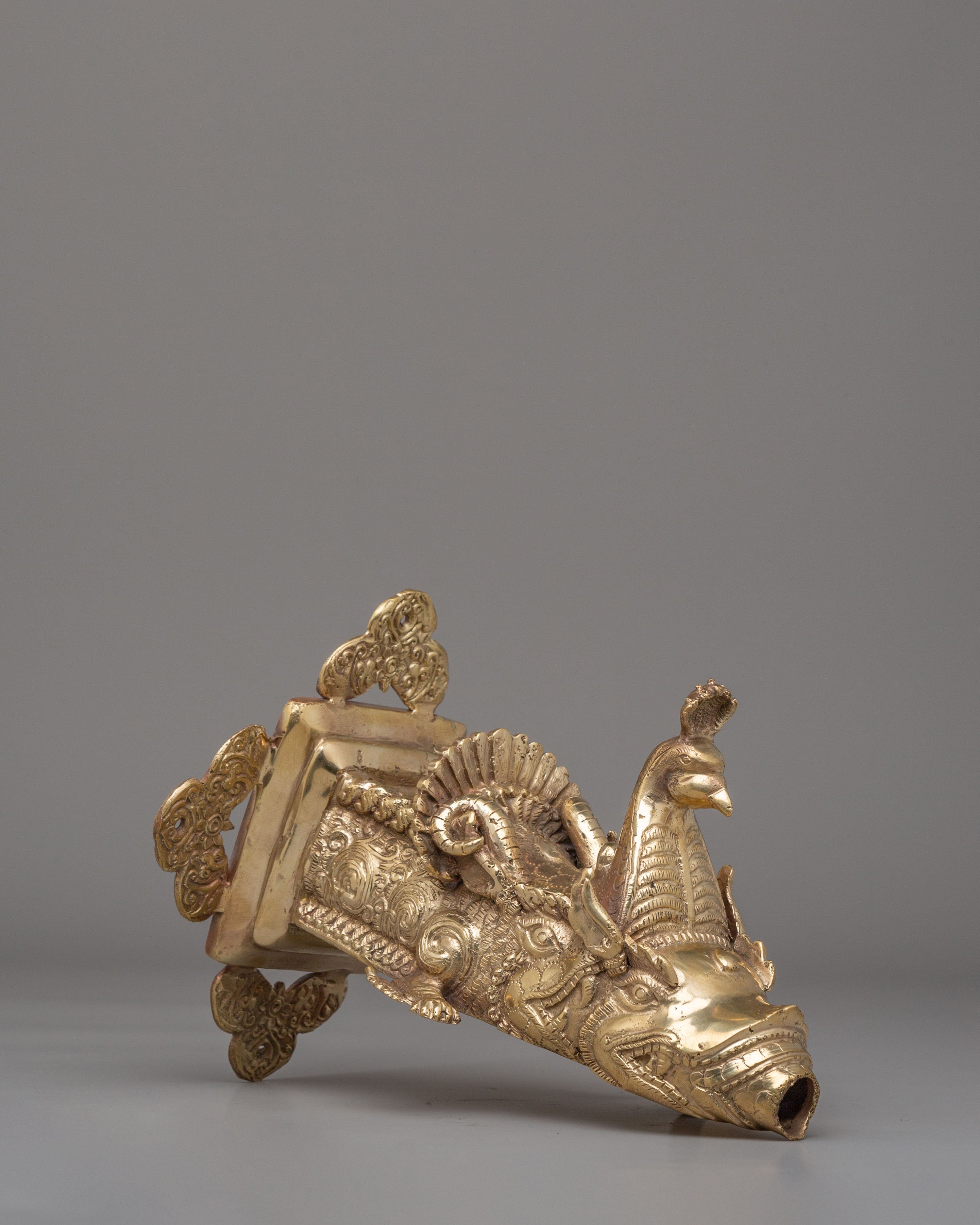Handcrafted Decorative Dhara | Himalayan Water Flowing Spout