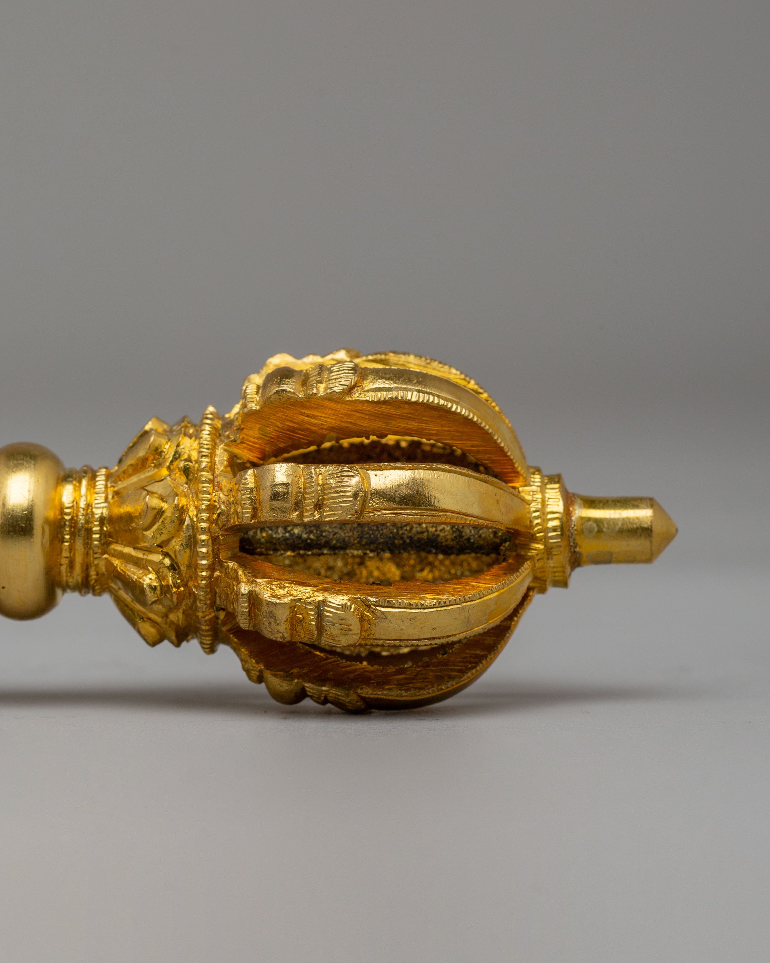 Handcrafted Vajra and Bell Set | Sacred Vajrayana Meditation Tools for Altar Practice