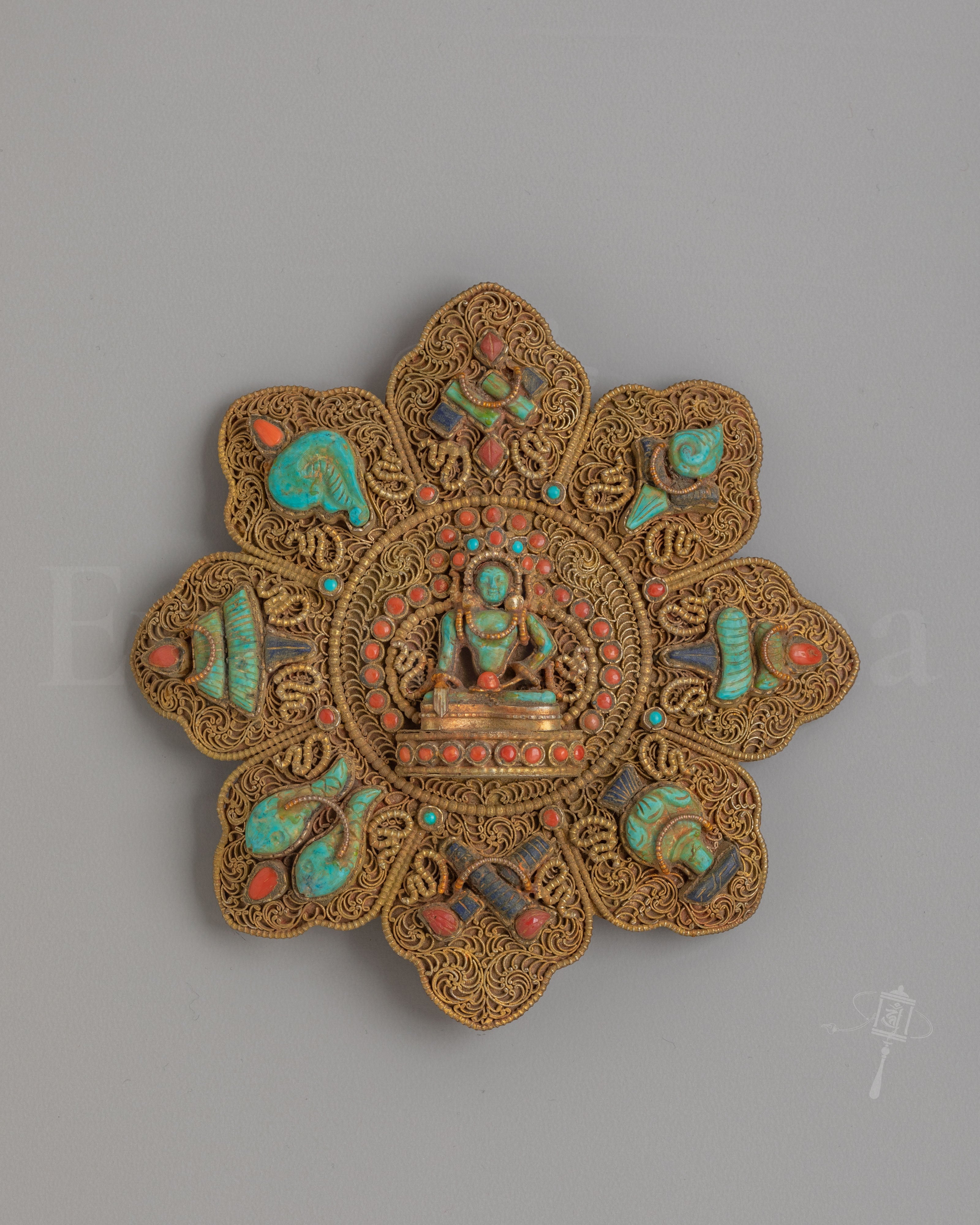 Shakyamuni Buddha Ghau Box Locket 