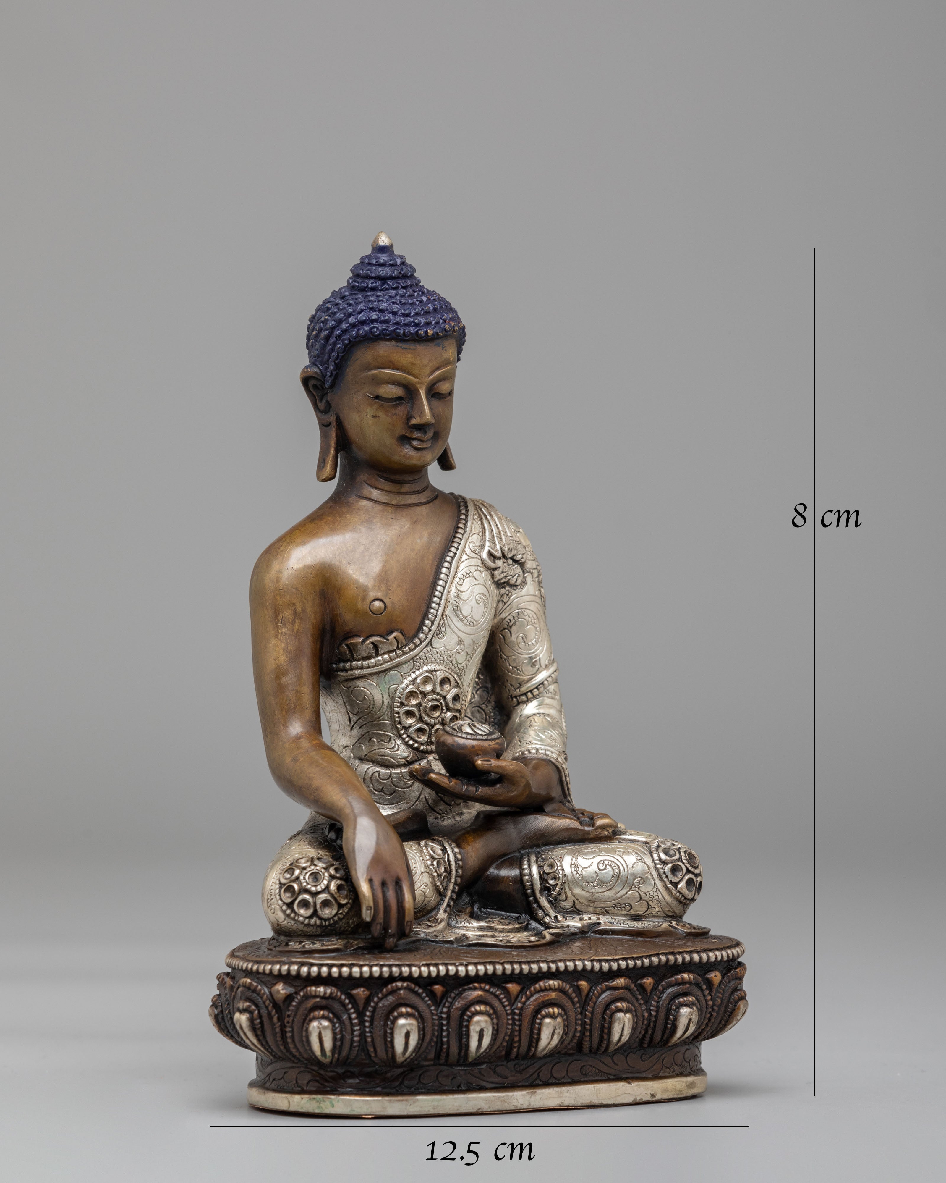 Historic Shakyamuni Buddha Deity Statue | Artwork for Home and Altar Decor