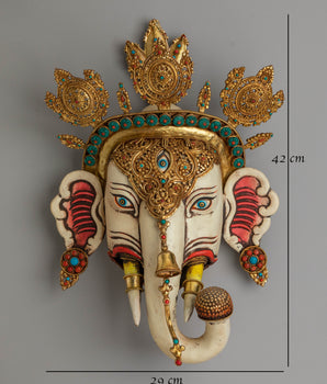 Buddhist Handcrafted Wall Hanging | Tibetan Decor Art