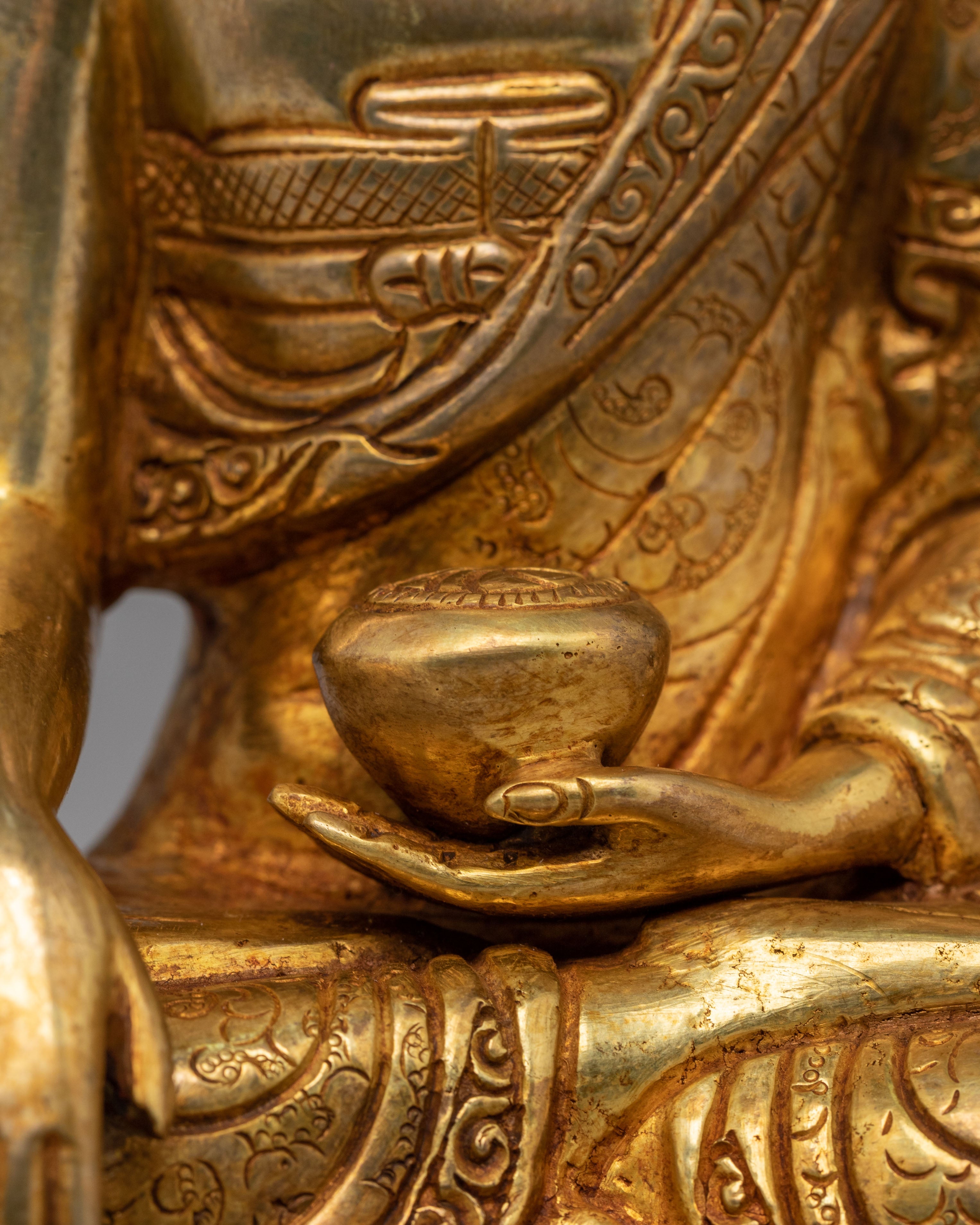 Handmade Ritual Shakyamuni Buddha Statue | Enlightenment Buddha