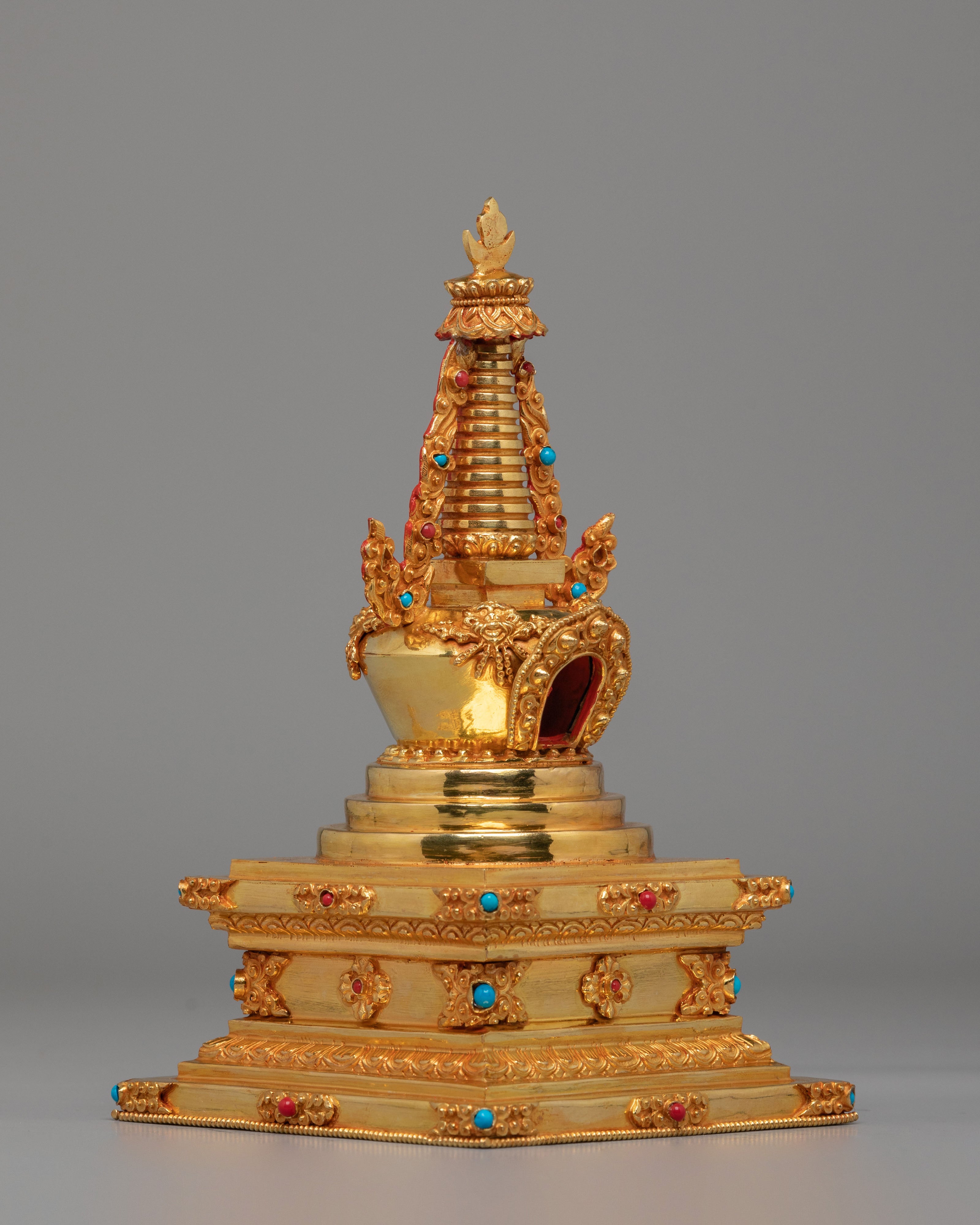 Handmade Stupa of Complete Victory | Symbol of Enlightenment