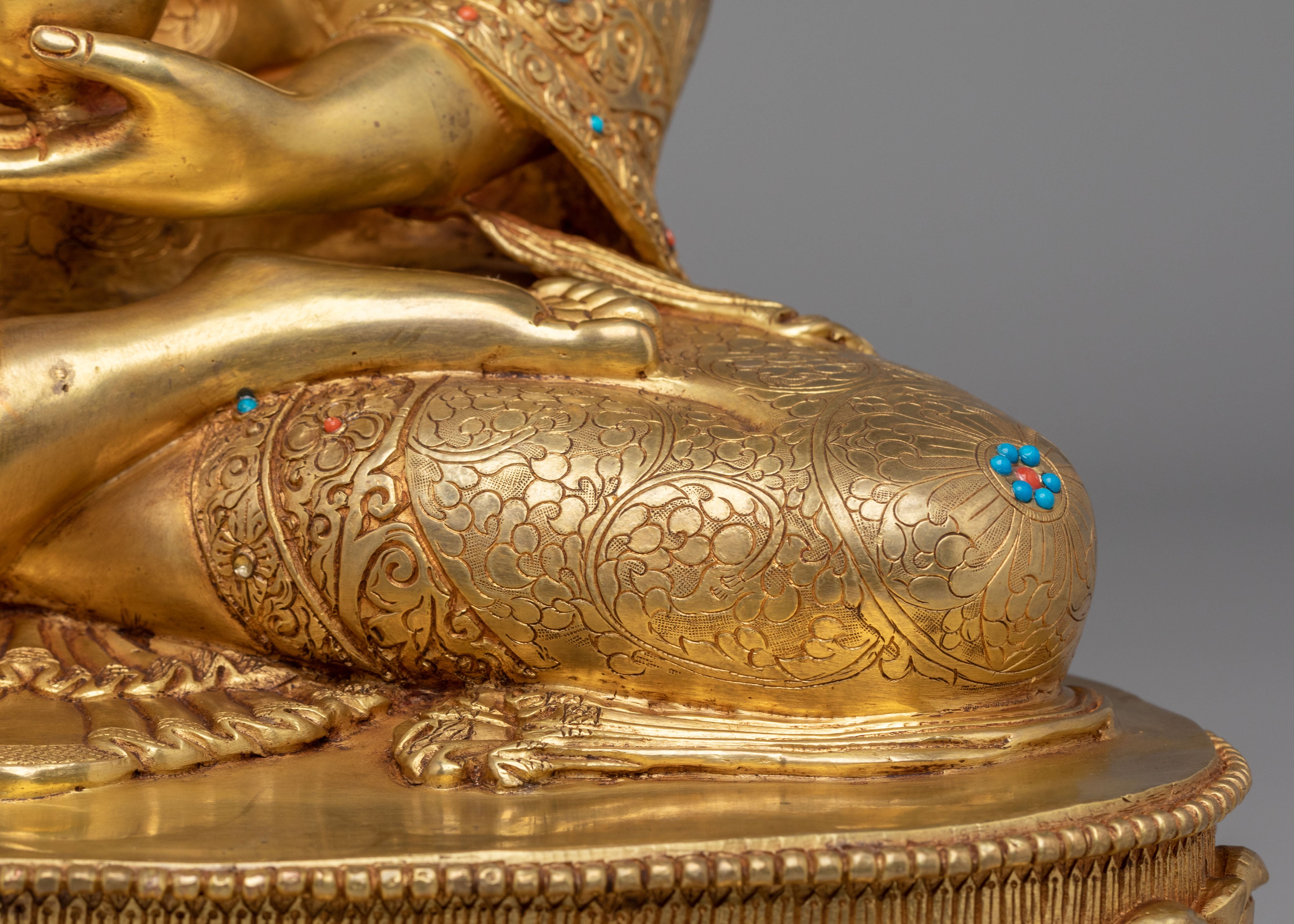 Shakyamuni Buddha Enlightenment Sculpture | Symbol of Inner Peace