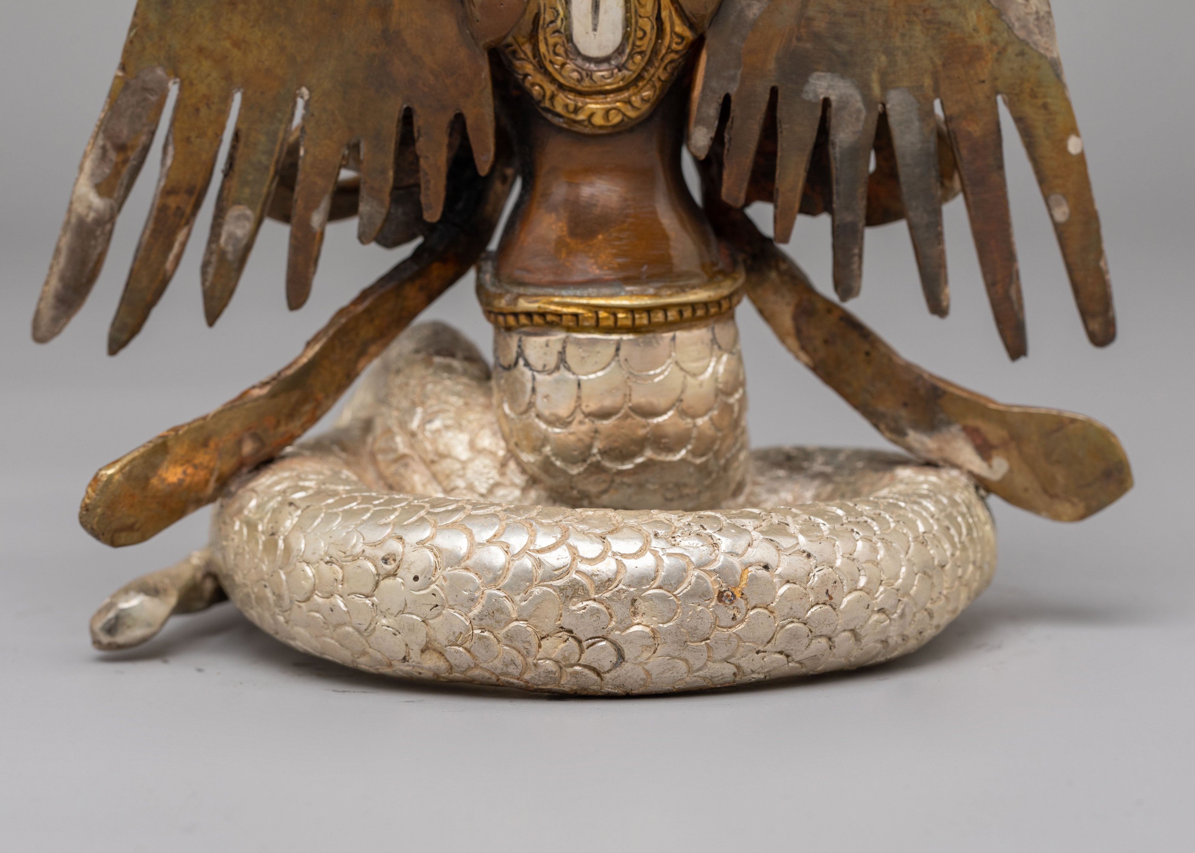 Goddess Nagkanya Serpent Statue | Mythical Goddess Sculpture