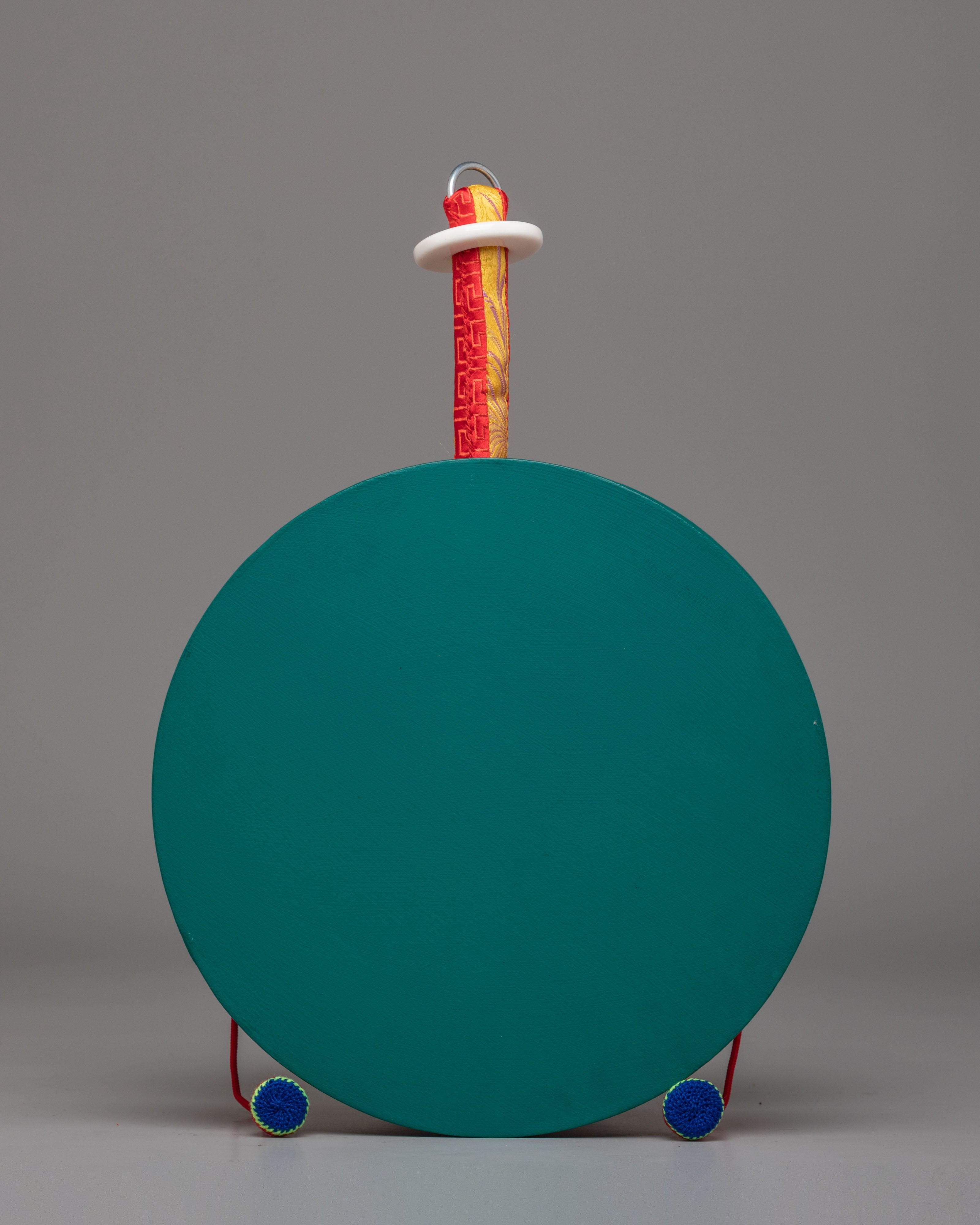 Tibetan Ritual Damaru Drum | A Sacred Tool for Meditation & Prayer