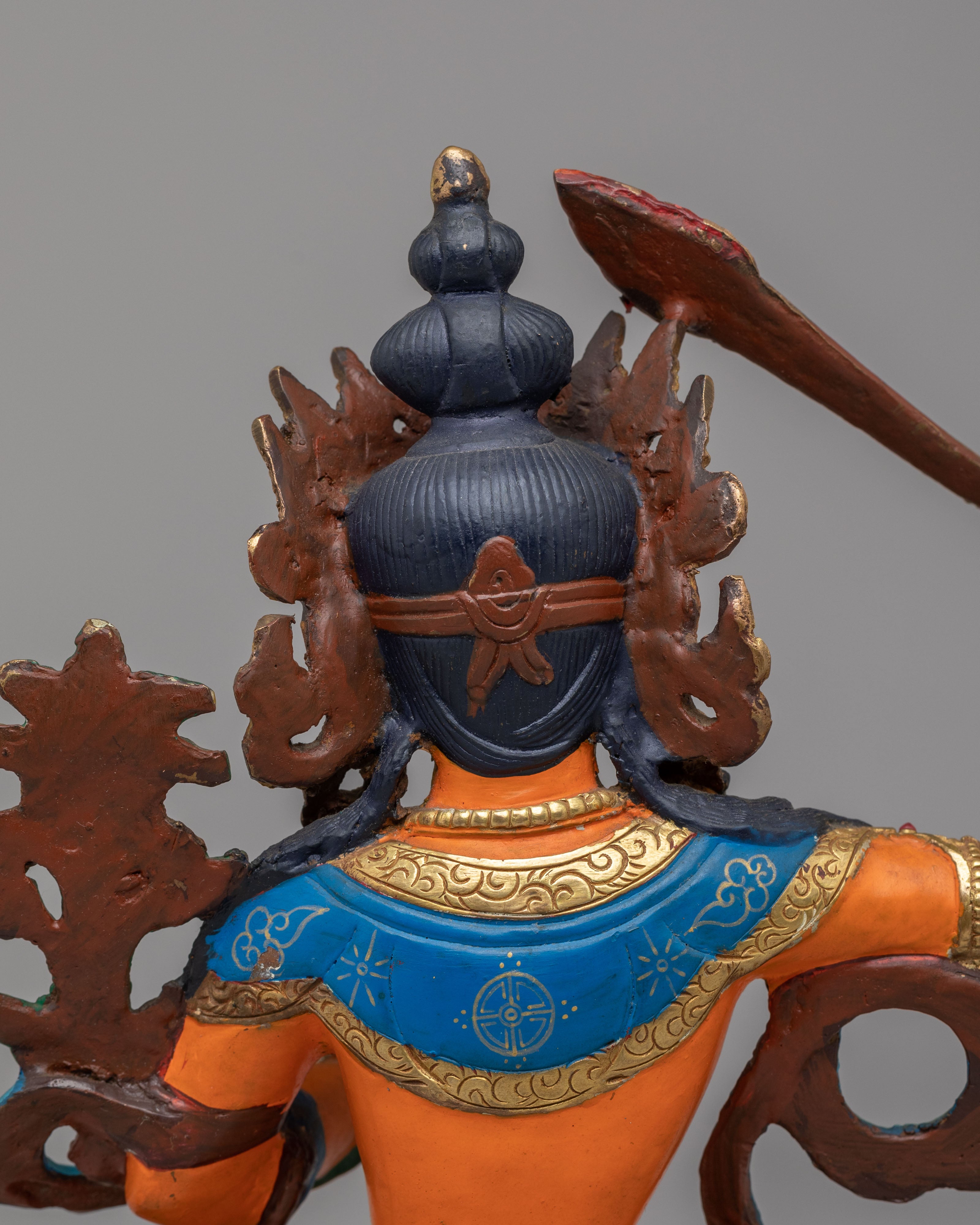 Spiritual Manjushri Divine Statue | Handcrafted Copper Manjushri Statue