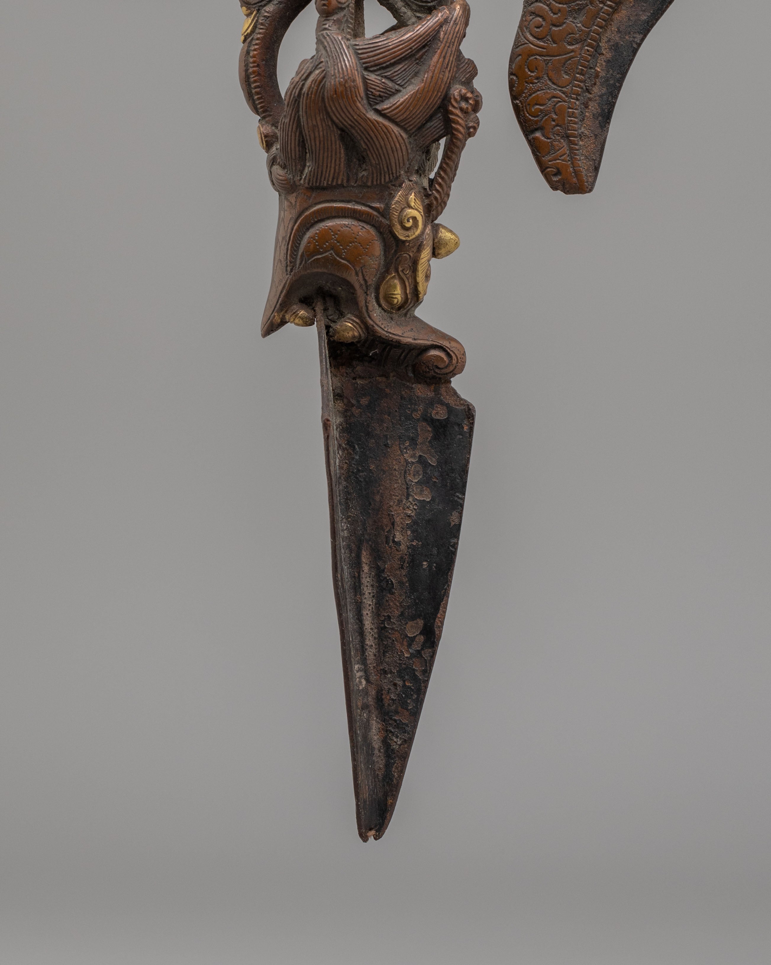 Handcrafted Hayagriva Ritual Phurba | Tibetan Buddhist Ritual Dagger