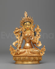 Spiritual White Tara Sculpture