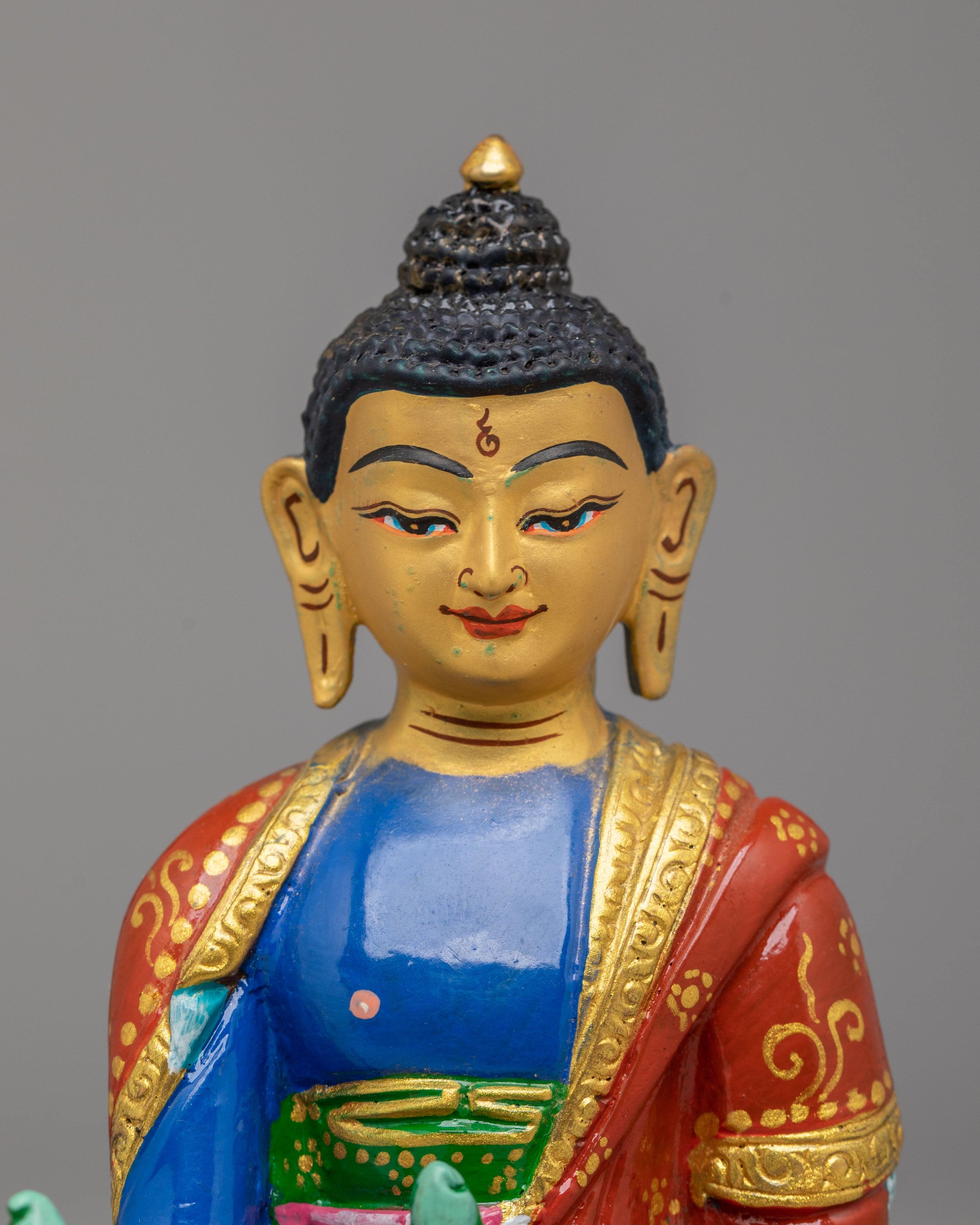 Handmade Three Buddha Set | Shakyamuni, Medicine, and Amitabha Buddhas