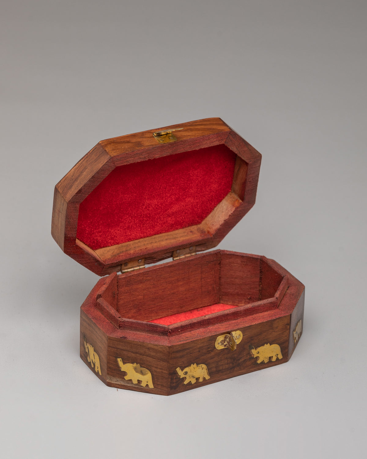 Traditional Wooden Treasure Box | Handcrafted Himalayan Storage Box