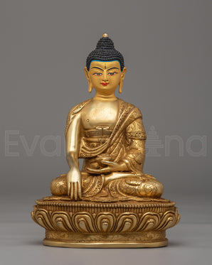 Traditional Shakyamuni Buddha Figure 