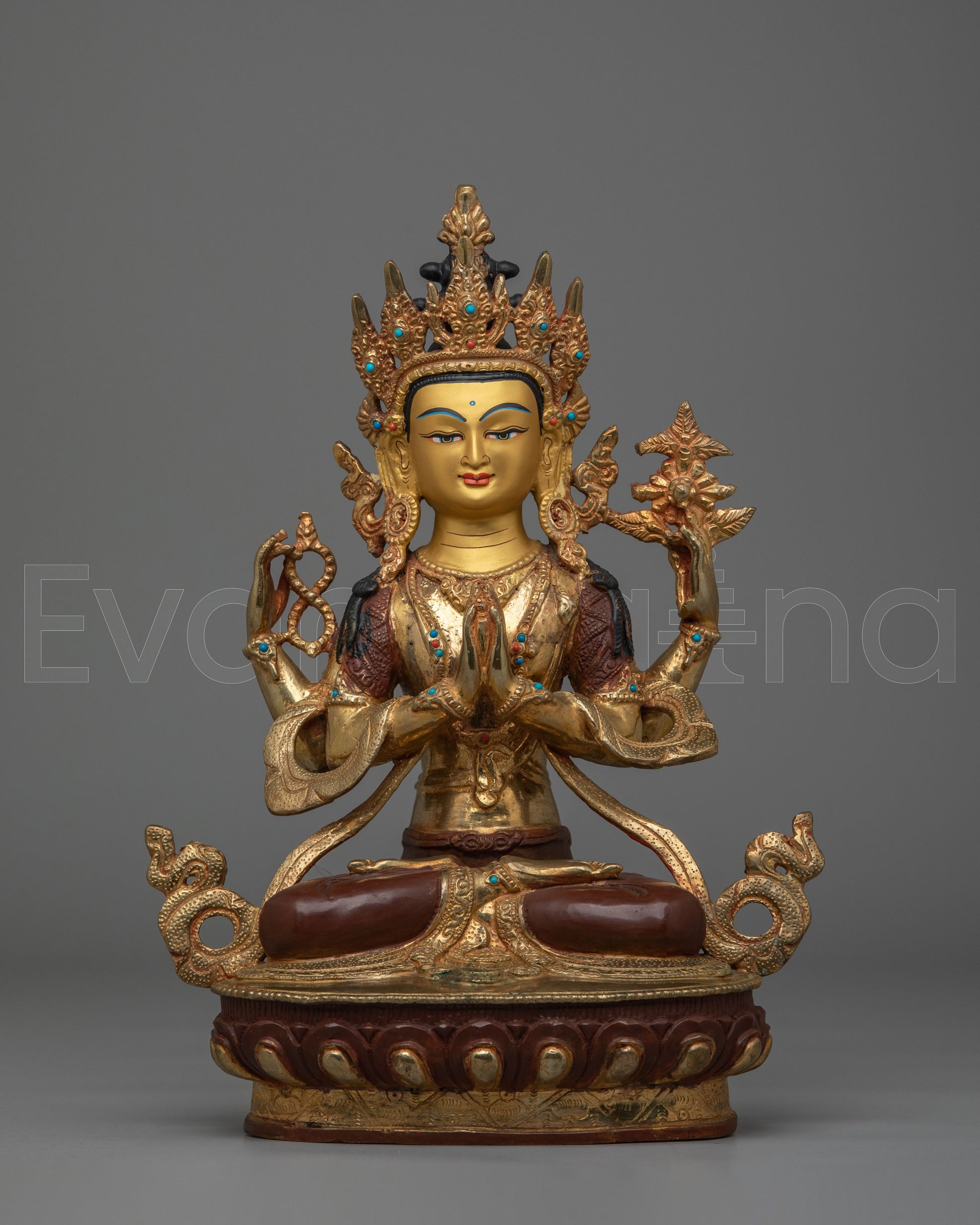 Ceremonial Chenrezig Shrine Statue
