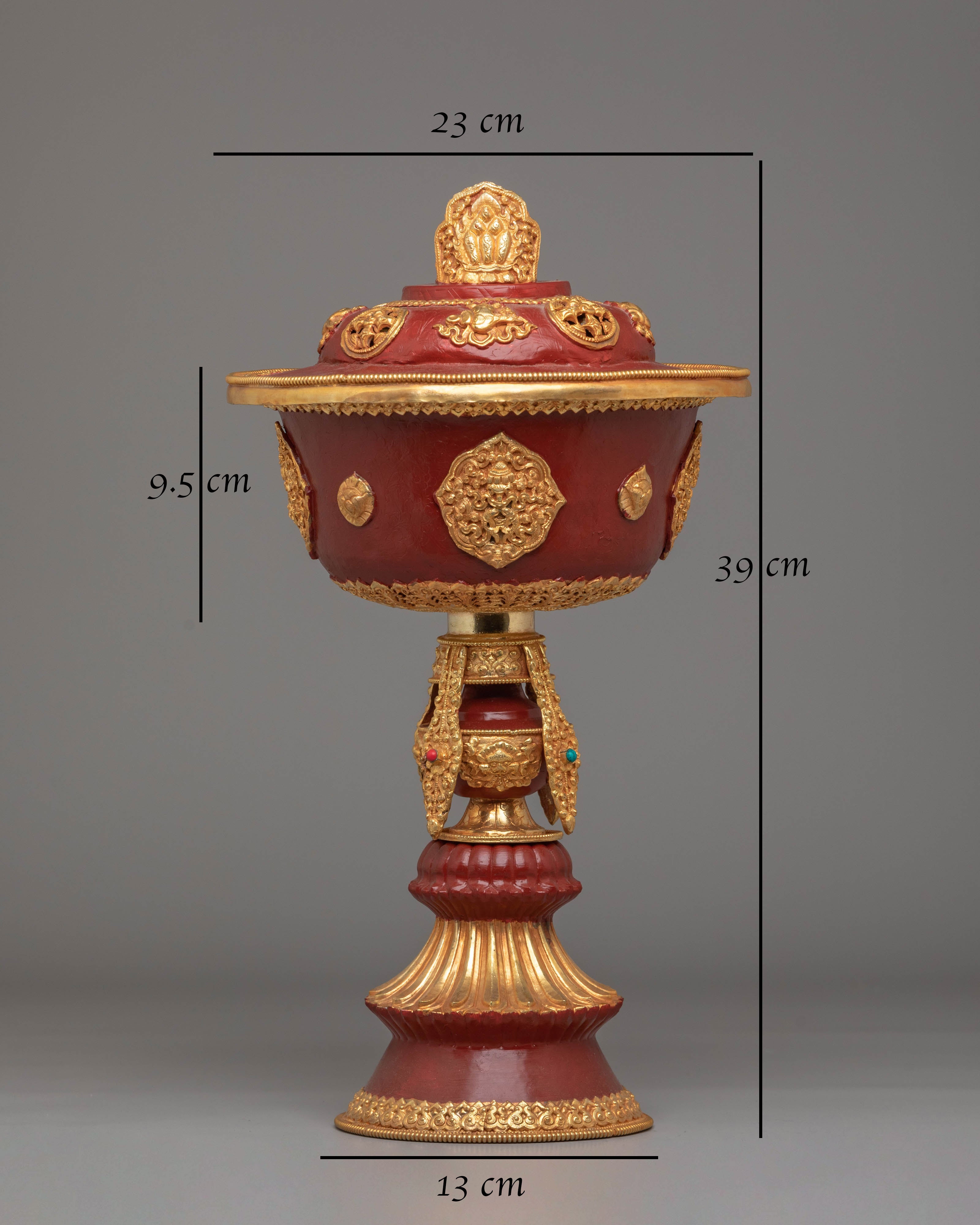 Tibetan Butter Lamp for Offering | Spiritual Altar Decor