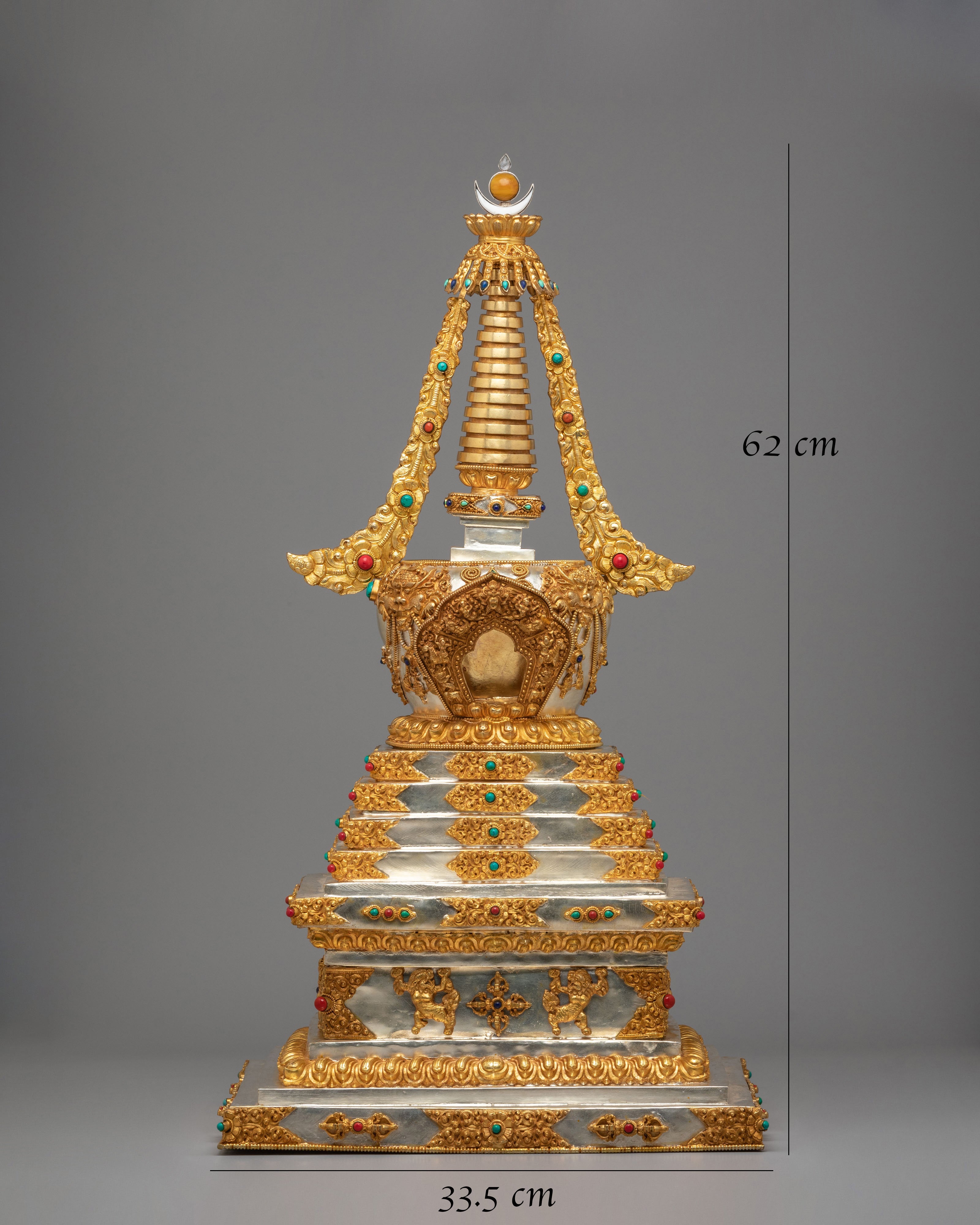 Tibetan Enlightenment Jangchub Stupa | Symbolizing Spiritual Awakening