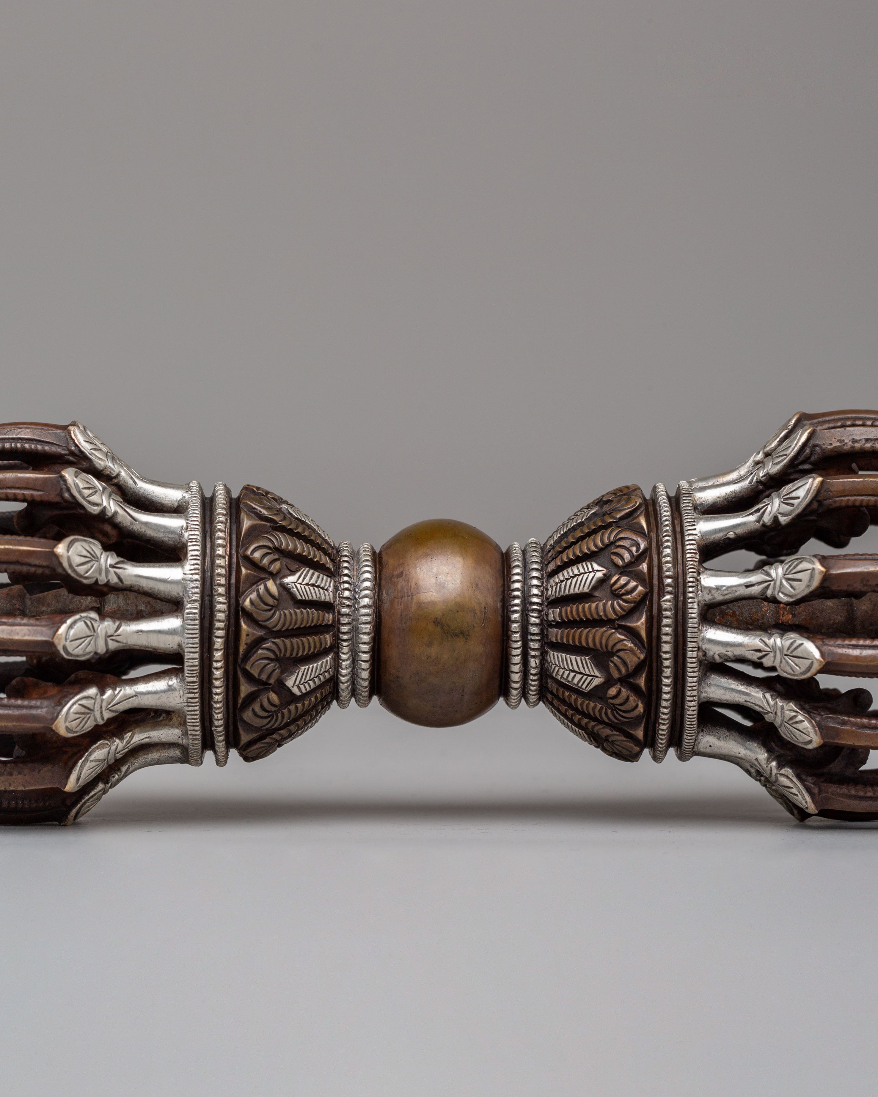 Handcrafted Tibetan Vajra for Ritual | Symbol of Power & Enlightenment
