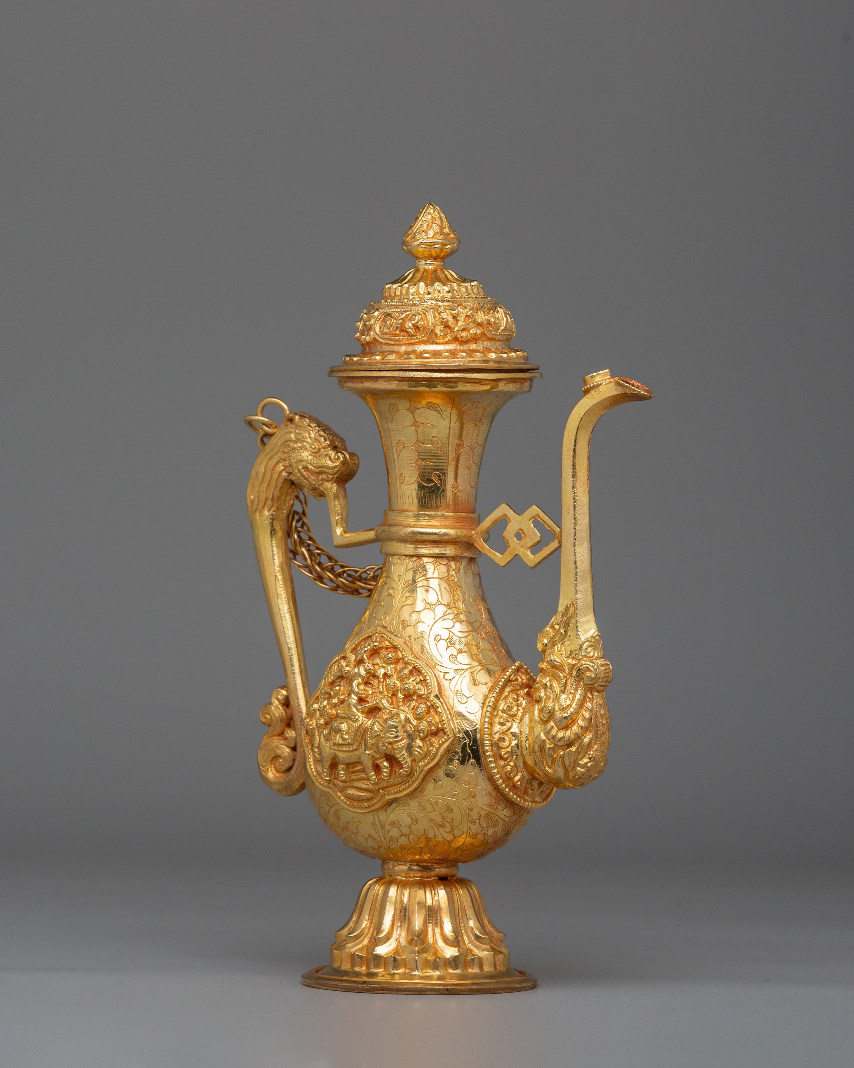 Sacred Bhumba Water Vessel | Symbol of Spiritual Purity and Blessings