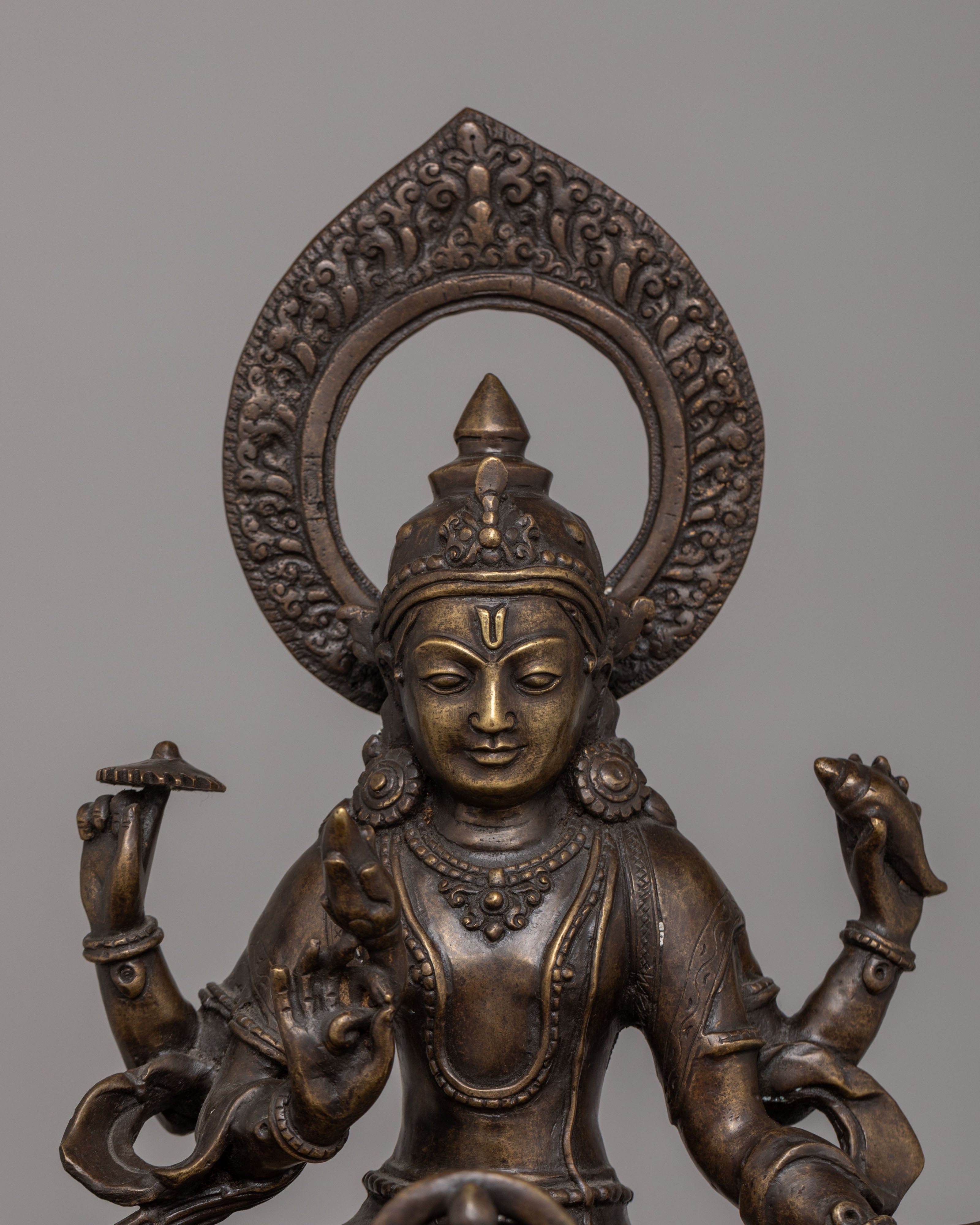 Surya Narayan Statue | Handcrafted Bronze Sun God Chariot Sculpture