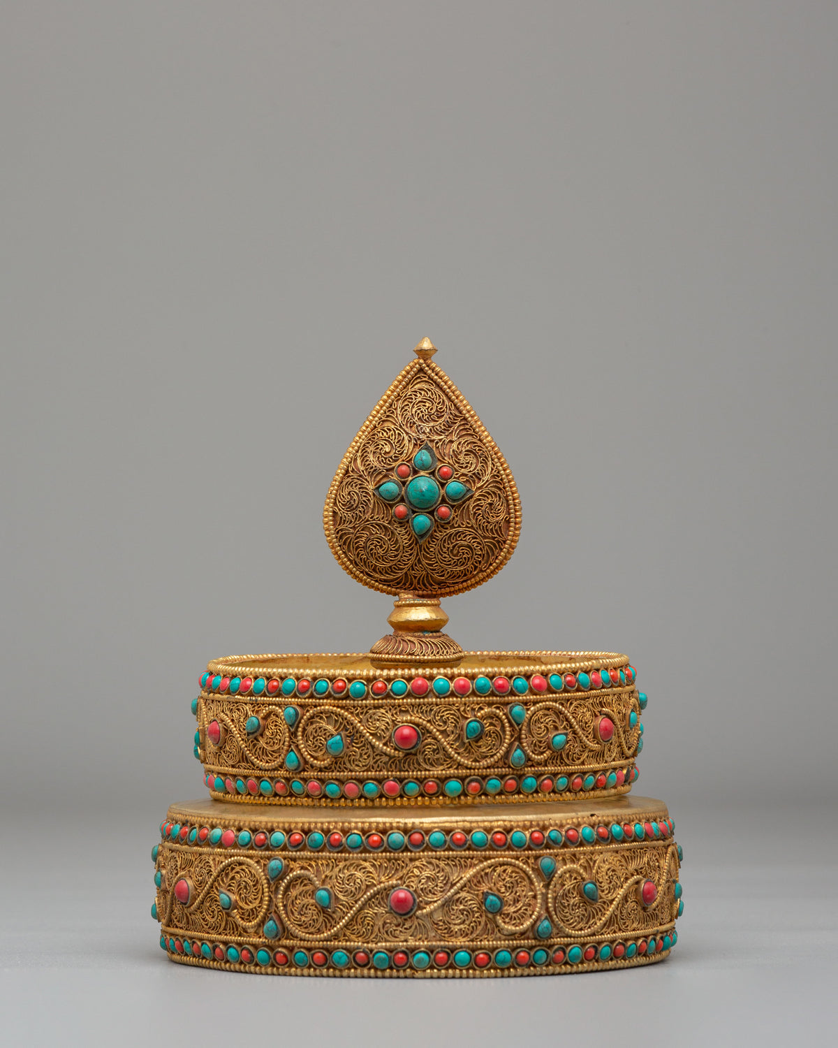Vajrayana Altar Mandala Offering Set | Handcrafted Ritual Items