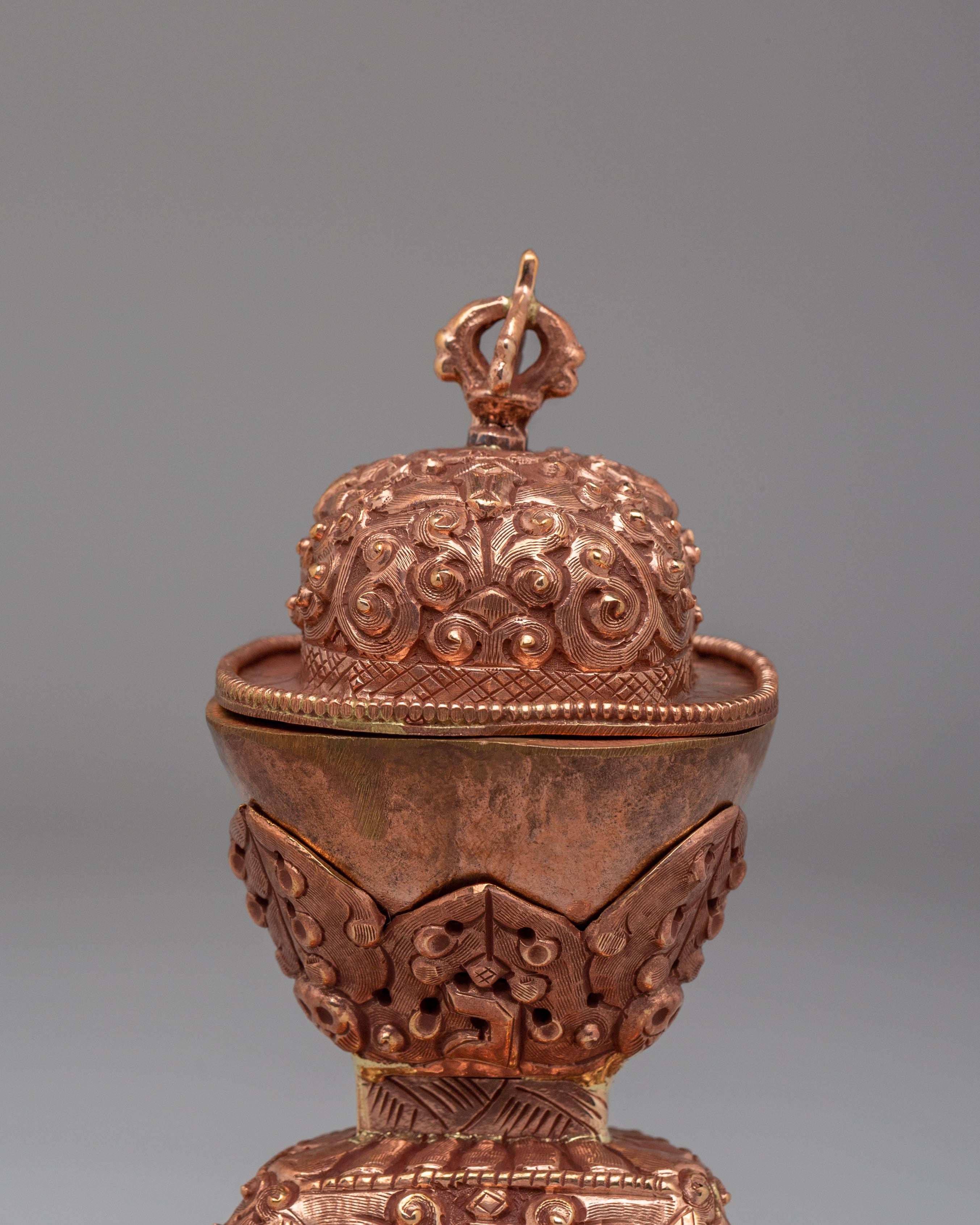 Himalayan Kapala Offering Vessel | Ritual Vessel for Spiritual Ceremonies