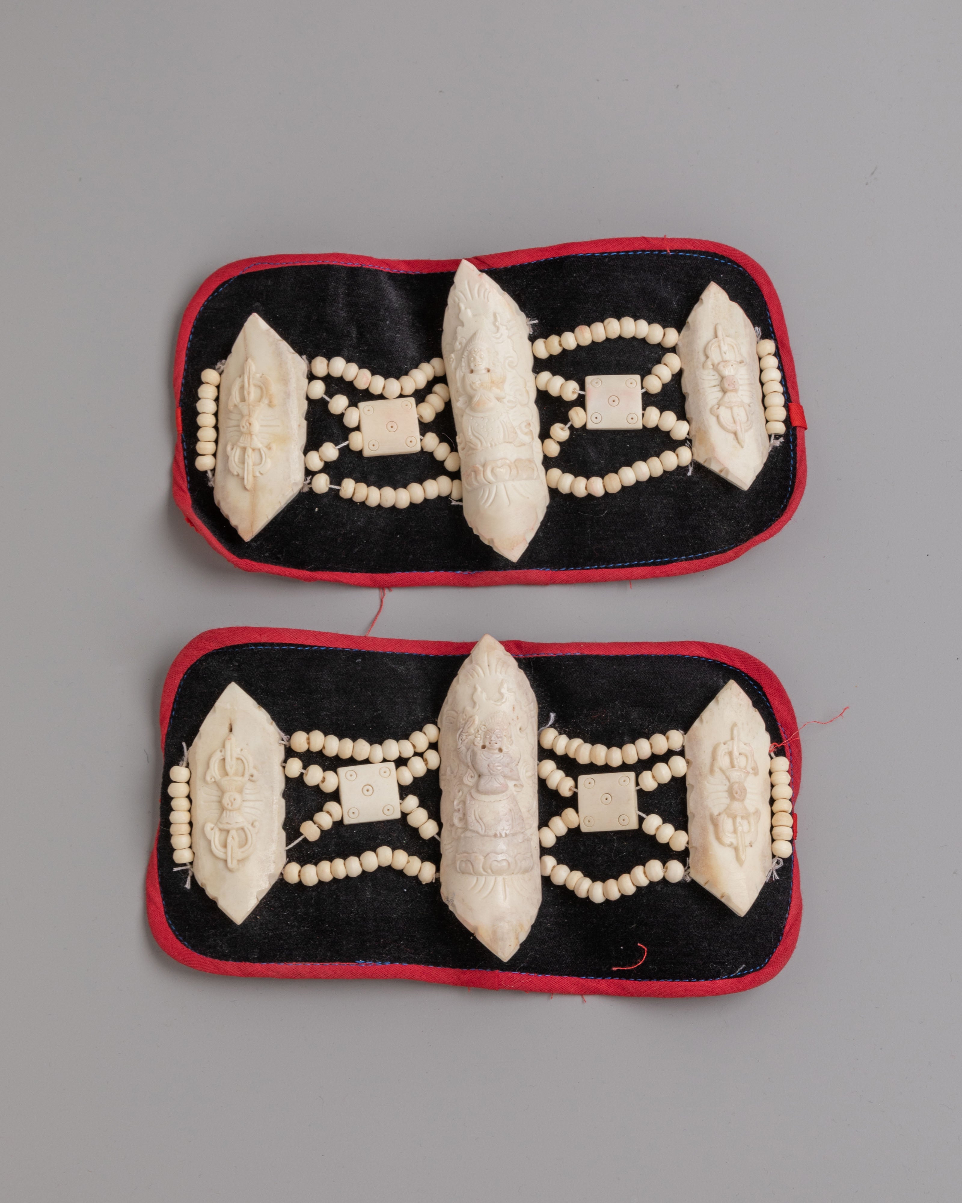 Handcrafted Ritual Guru Fabric | Five Dhyani Buddha Ceremonial Attire