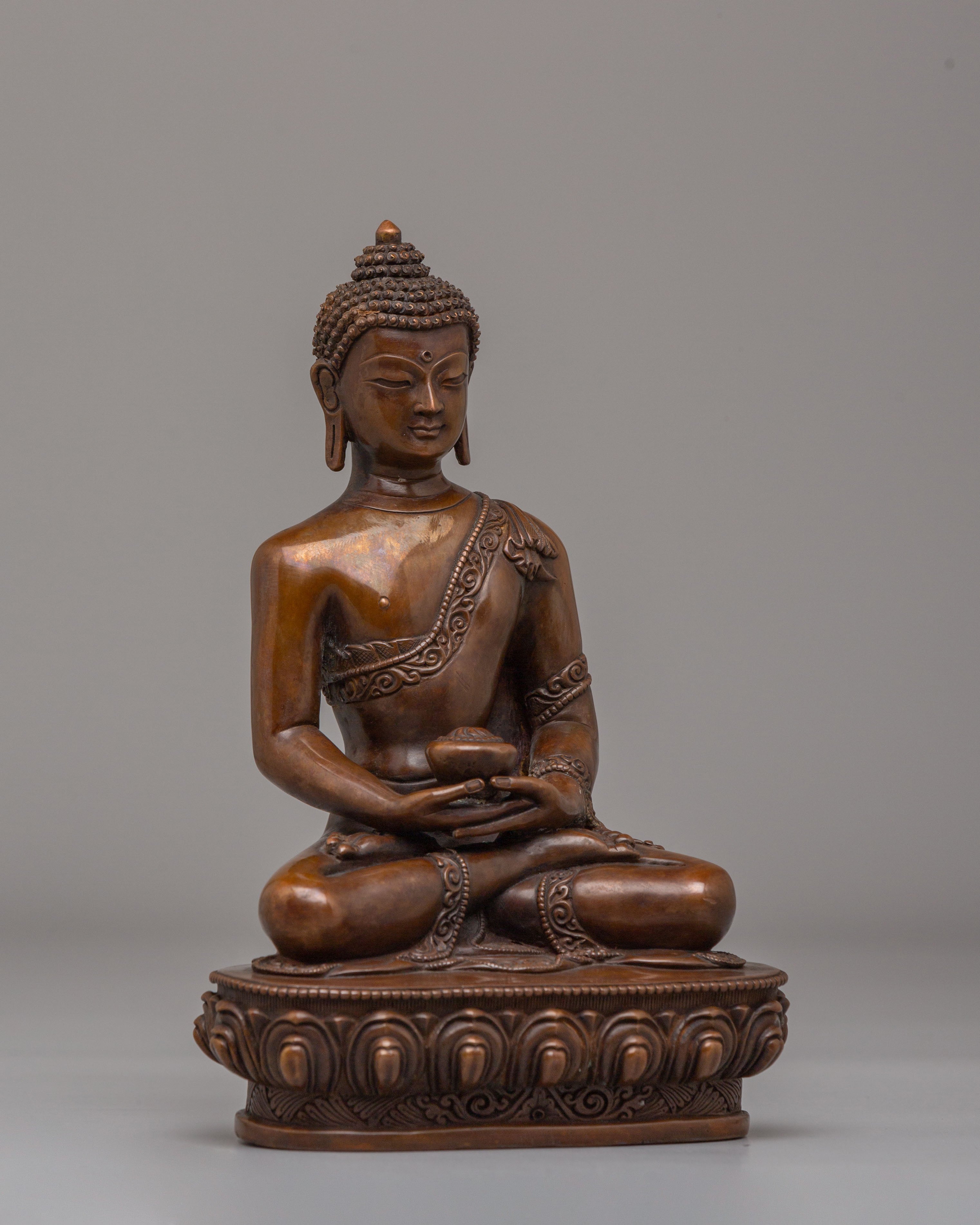 Pure Land Amitabha Buddha Statue | Tibetan Meditation Sculpture