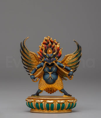 Handcrafted Buddhist Garuda Sculpture