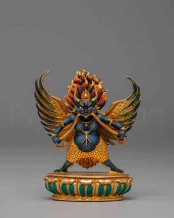 Handcrafted Buddhist Garuda Sculpture