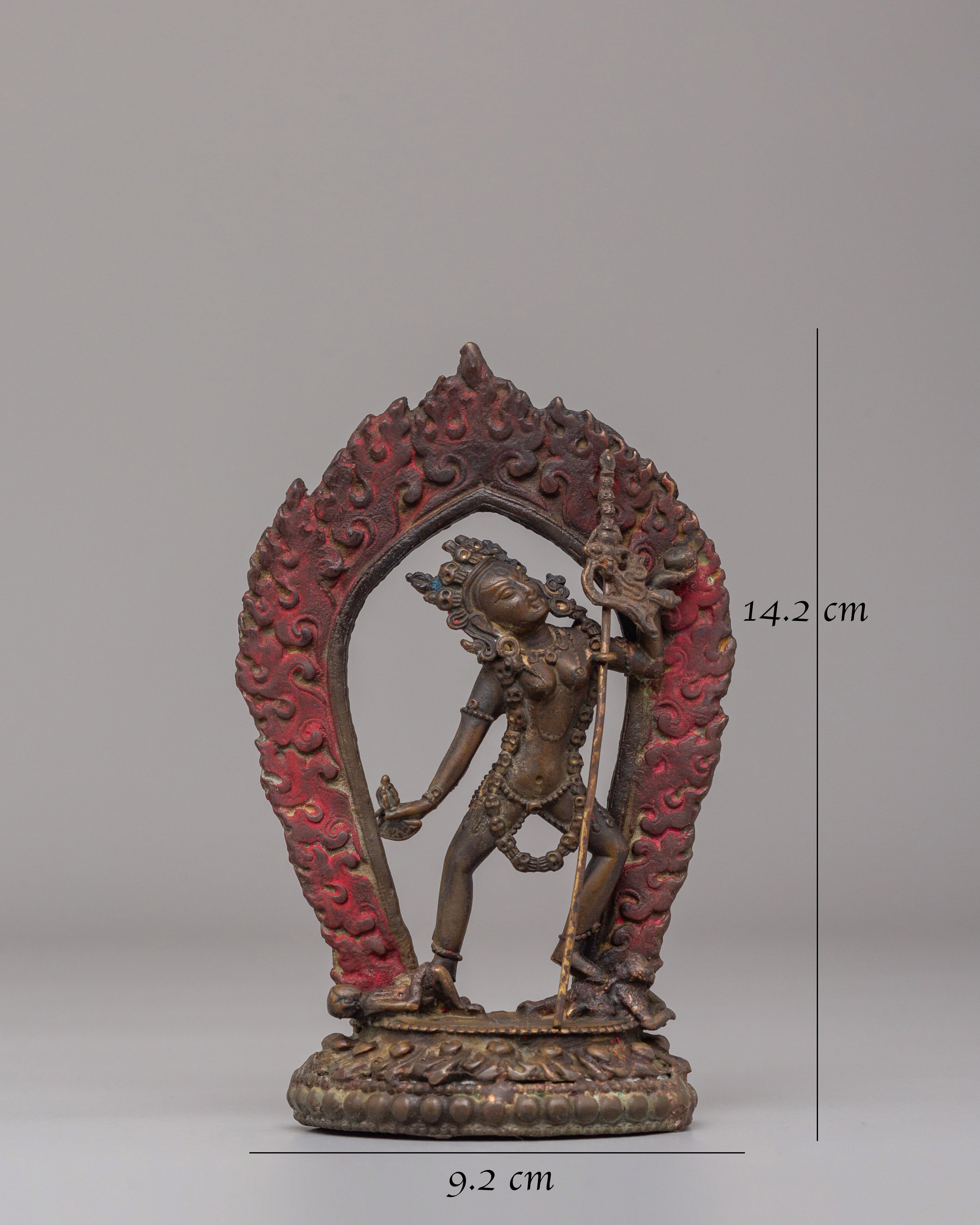Buddhist Vajrayogini Goddess Statue | Tibetan Wisdom Deity Statue