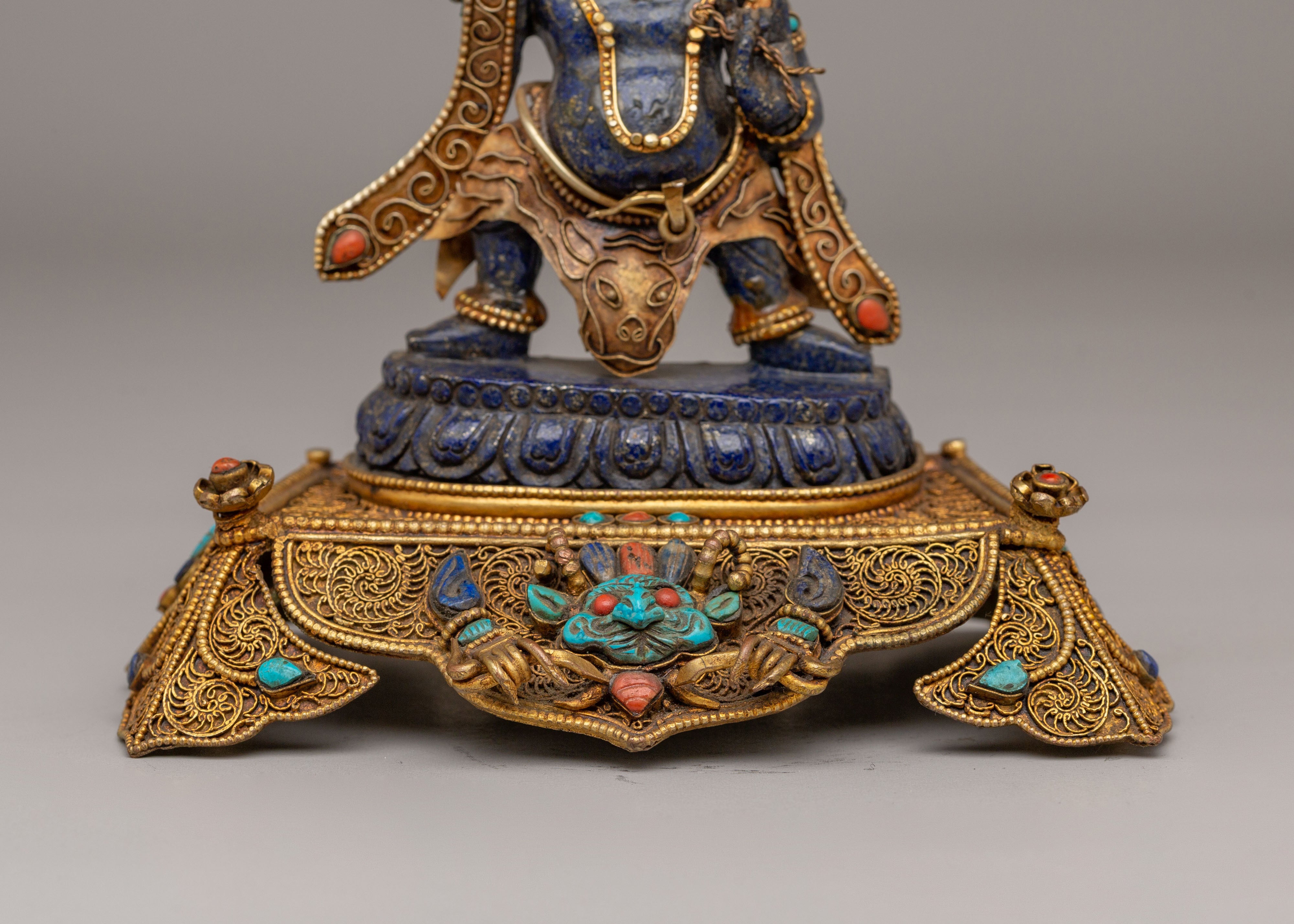 Vajrapani Protector Deity Statue | Spiritual Tibetan Art
