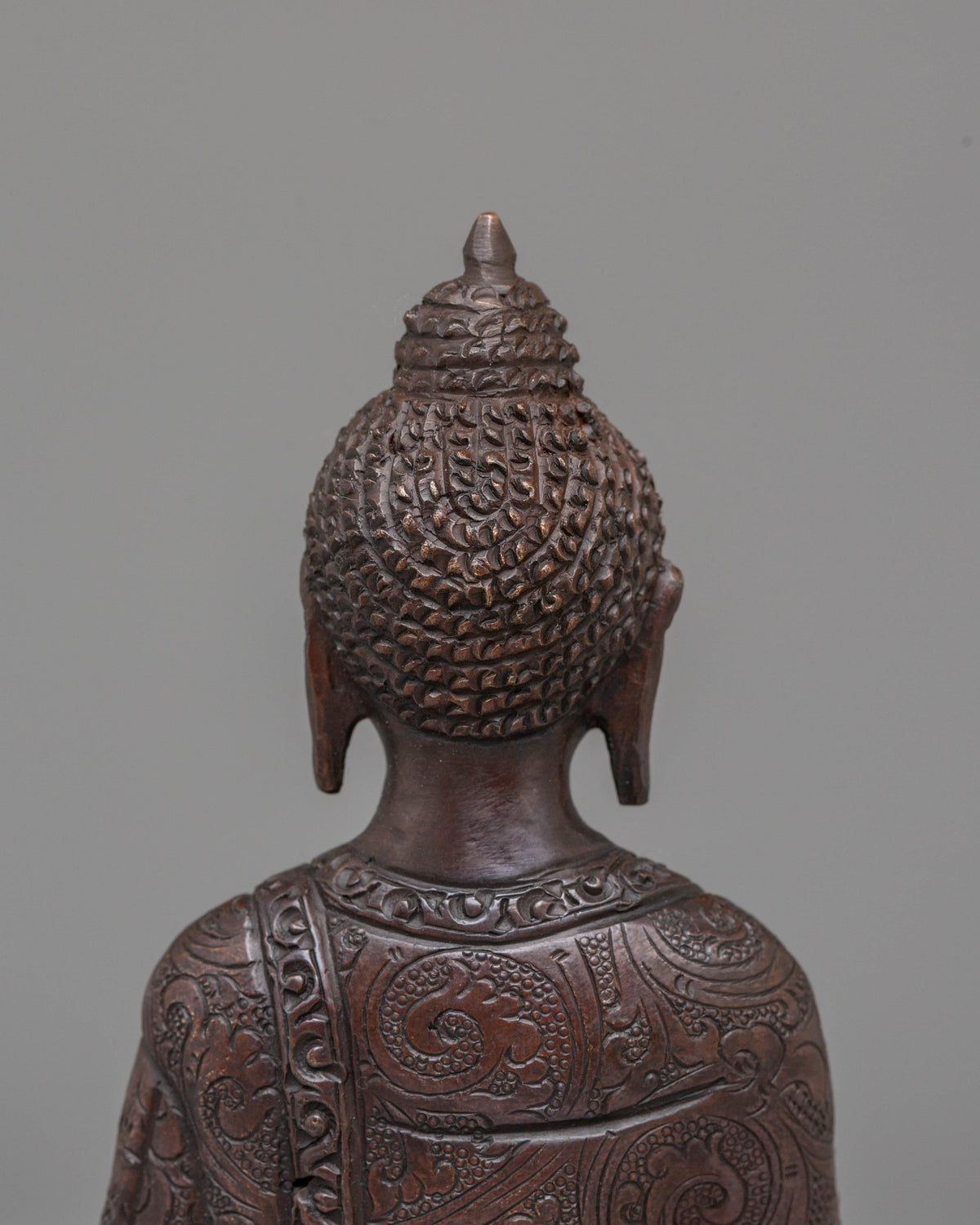 Oxidized Handcrafted Ratnasambhava Statue | Peaceful Jewel-born Buddha