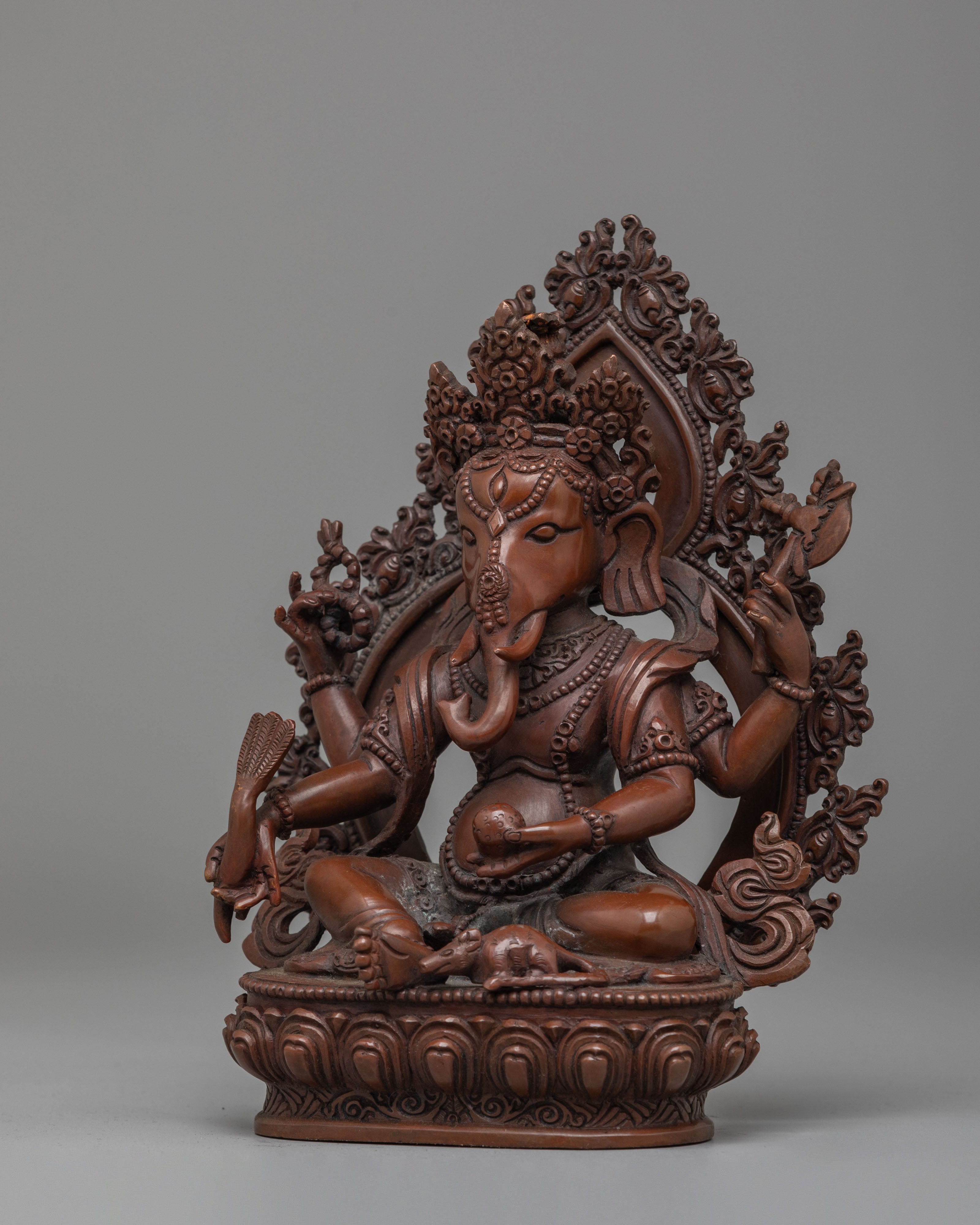 Sacred Hindu Deity Ganesh Statue | Spiritual Home Decor