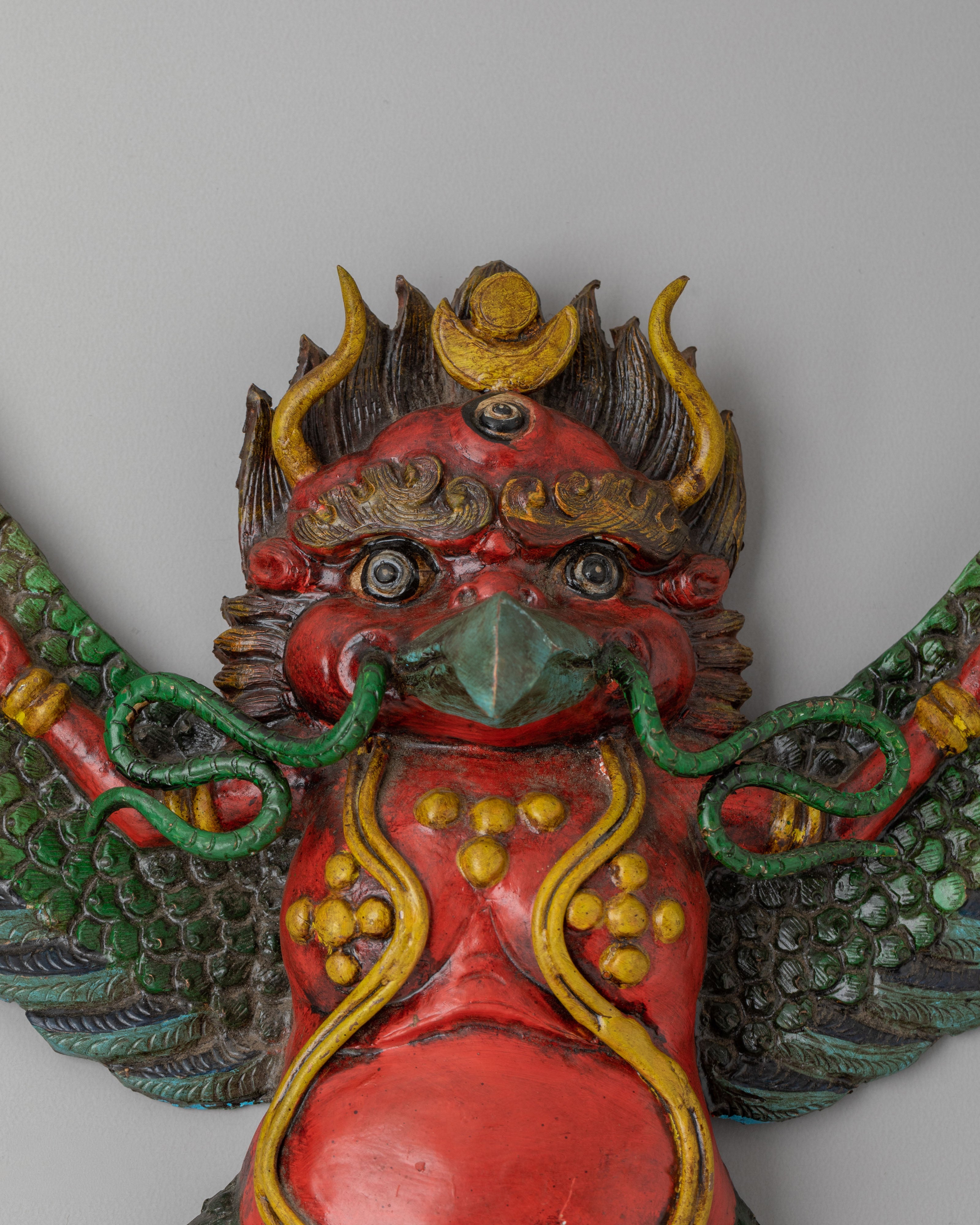 Garuda Deity Wall Hanging | Home Decor & Spiritual Protection